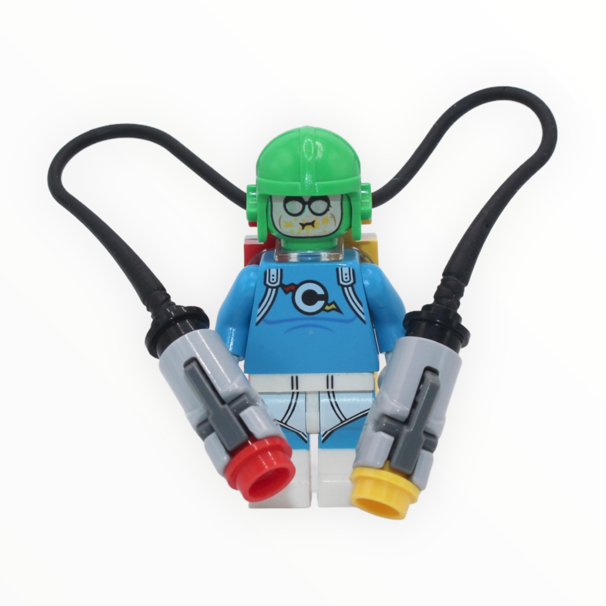 Condiment King LEGO Batman Movie with backpack and stud shooters