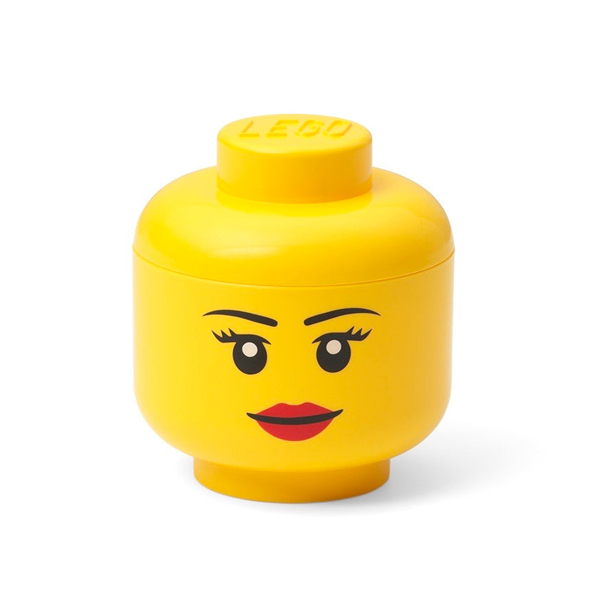 Mini LEGO Girl Storage Head
