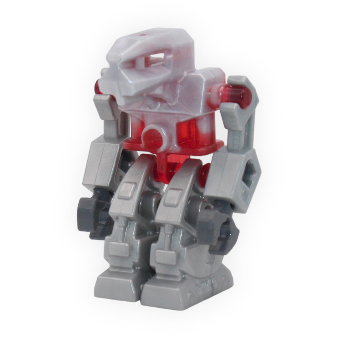 Devastator (pearl light gray, trans-red torso)