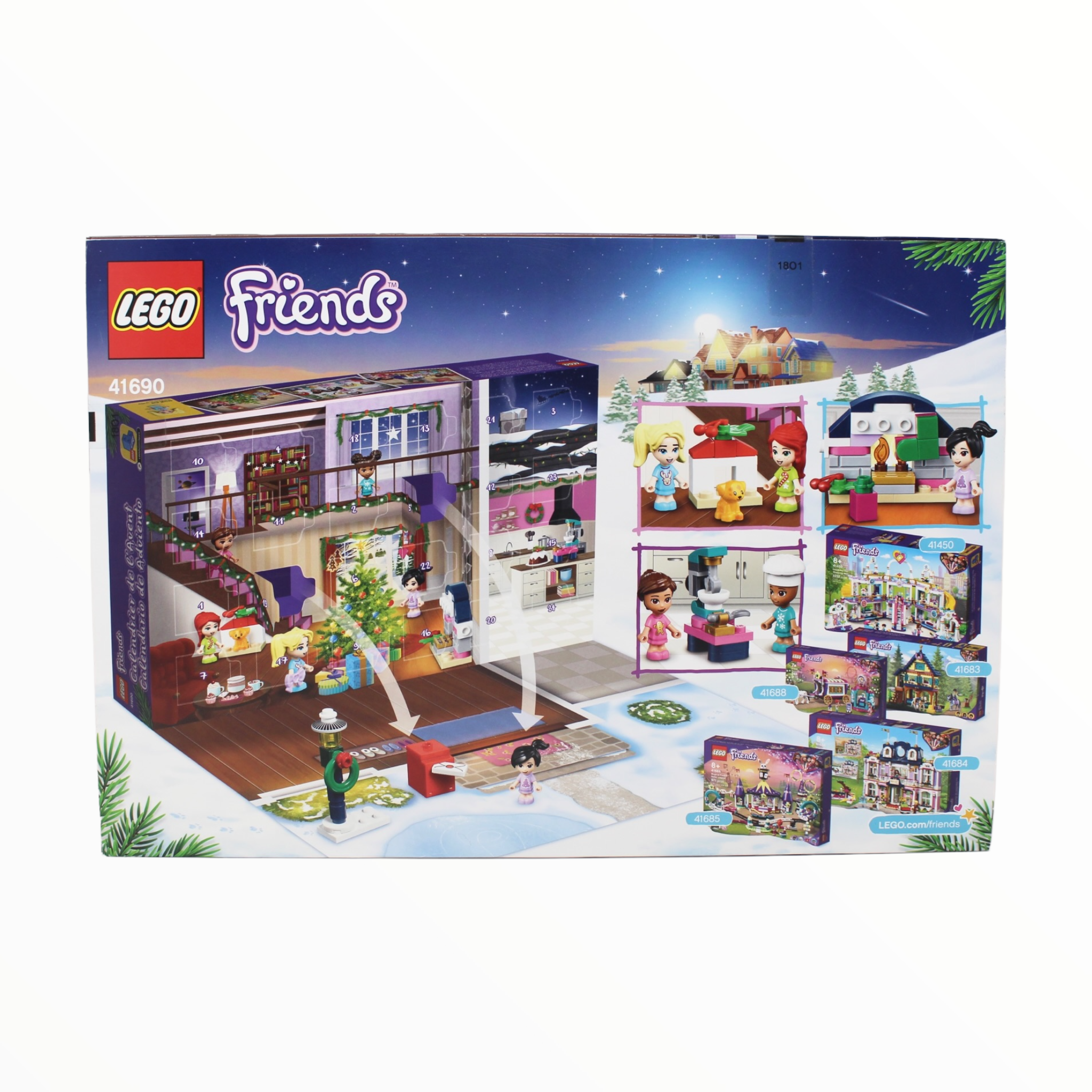 Retired Set 41690 Friends Advent Calendar 2021