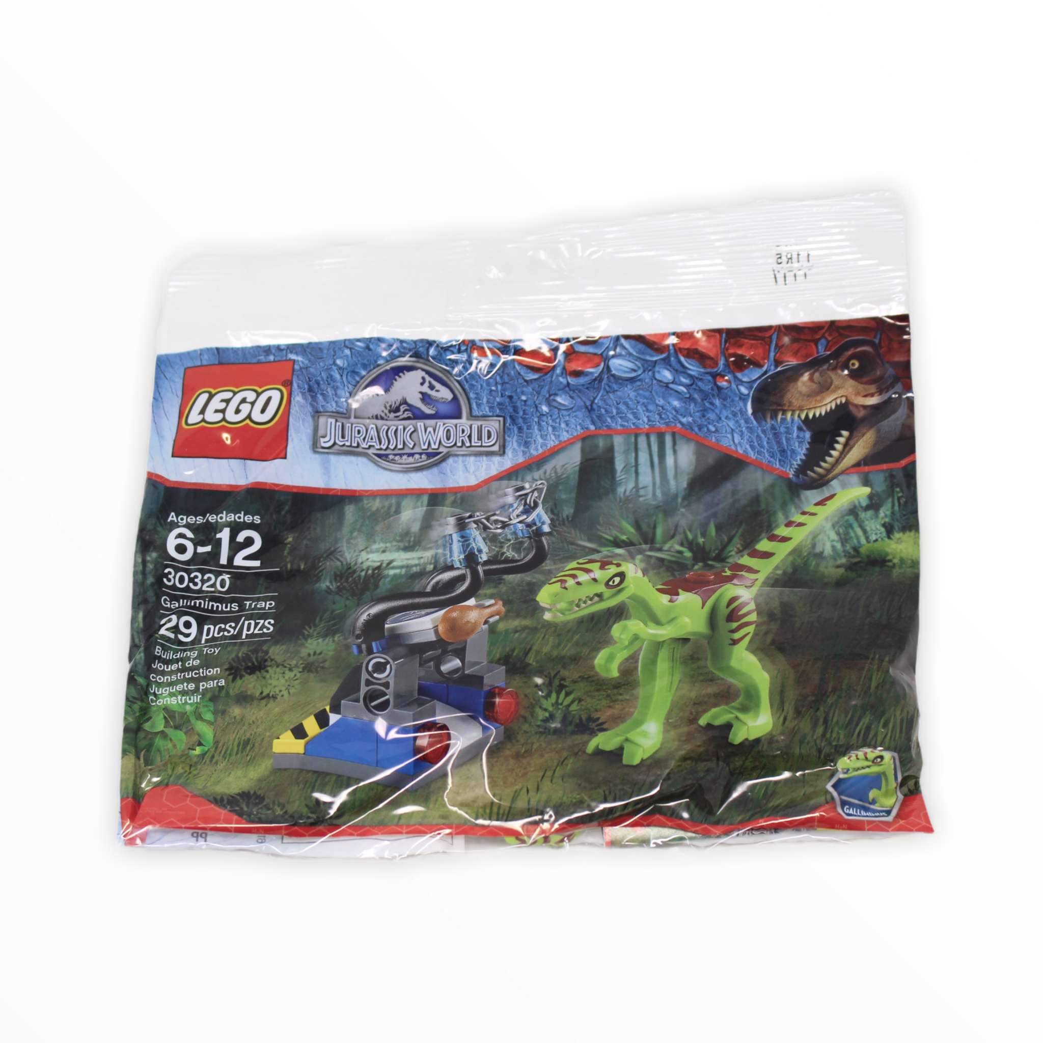 Polybag 30320 Jurassic World Gallimumus Trap - Main Image