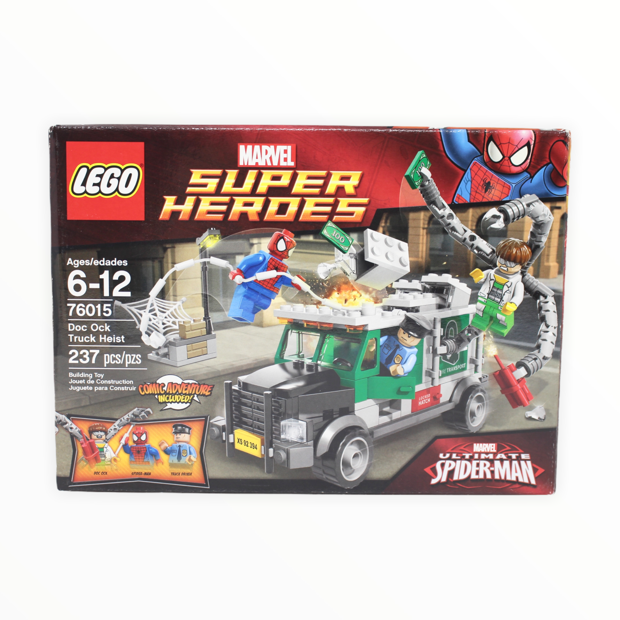 Certified Used Set 76015 Marvel Super Heroes Doc Ock Trust Heist