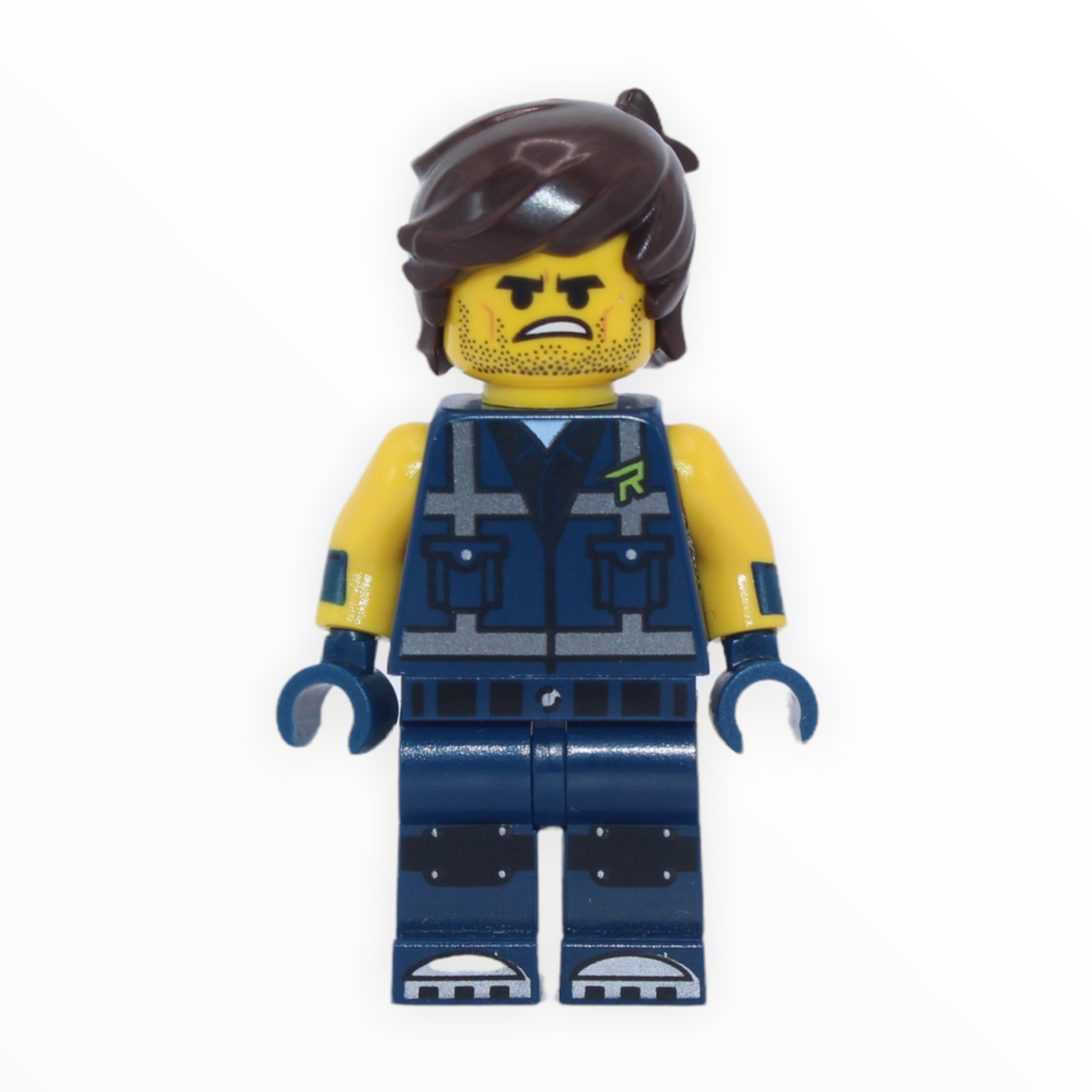 Rex Dangervest (open mouth smile, angry)