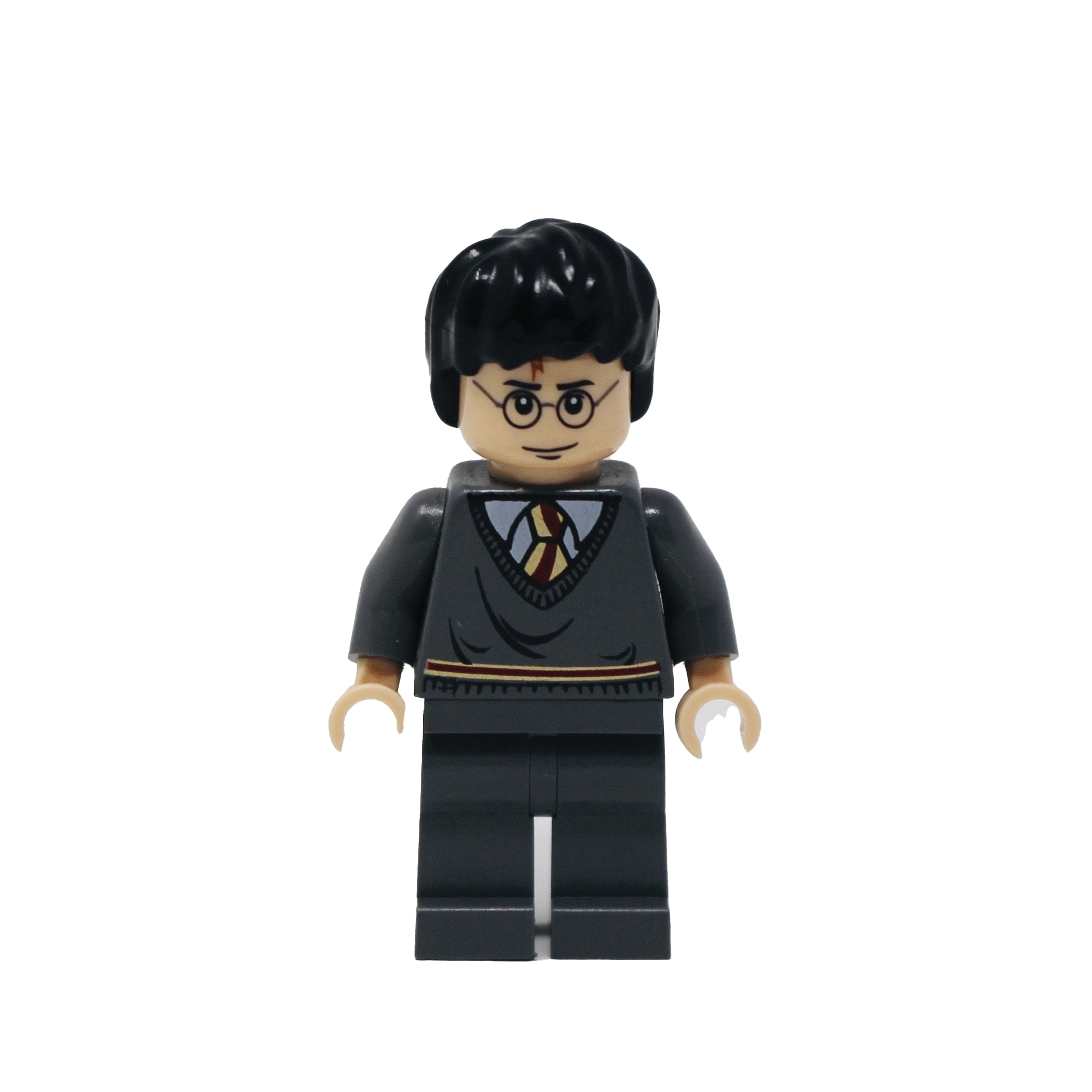 Harry Potter (Gryffindor stripe torso, gray legs, 2007)