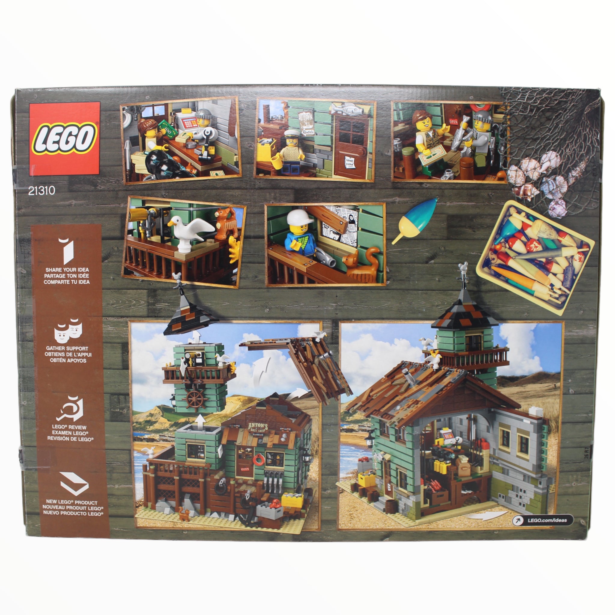 Certified Used Set 21310 LEGO Ideas Old Fishing Store