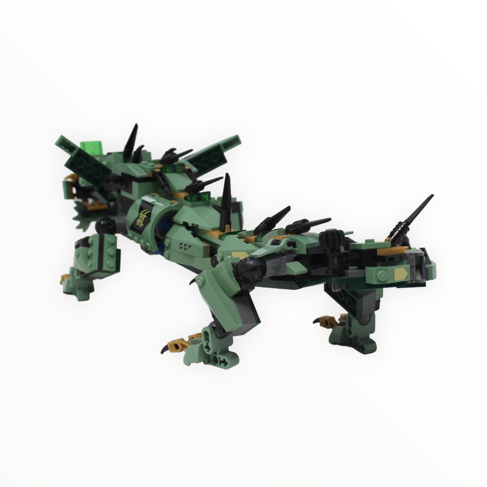 Used Set 70612 The Ninjago Movie Green Ninja Mech Dragon