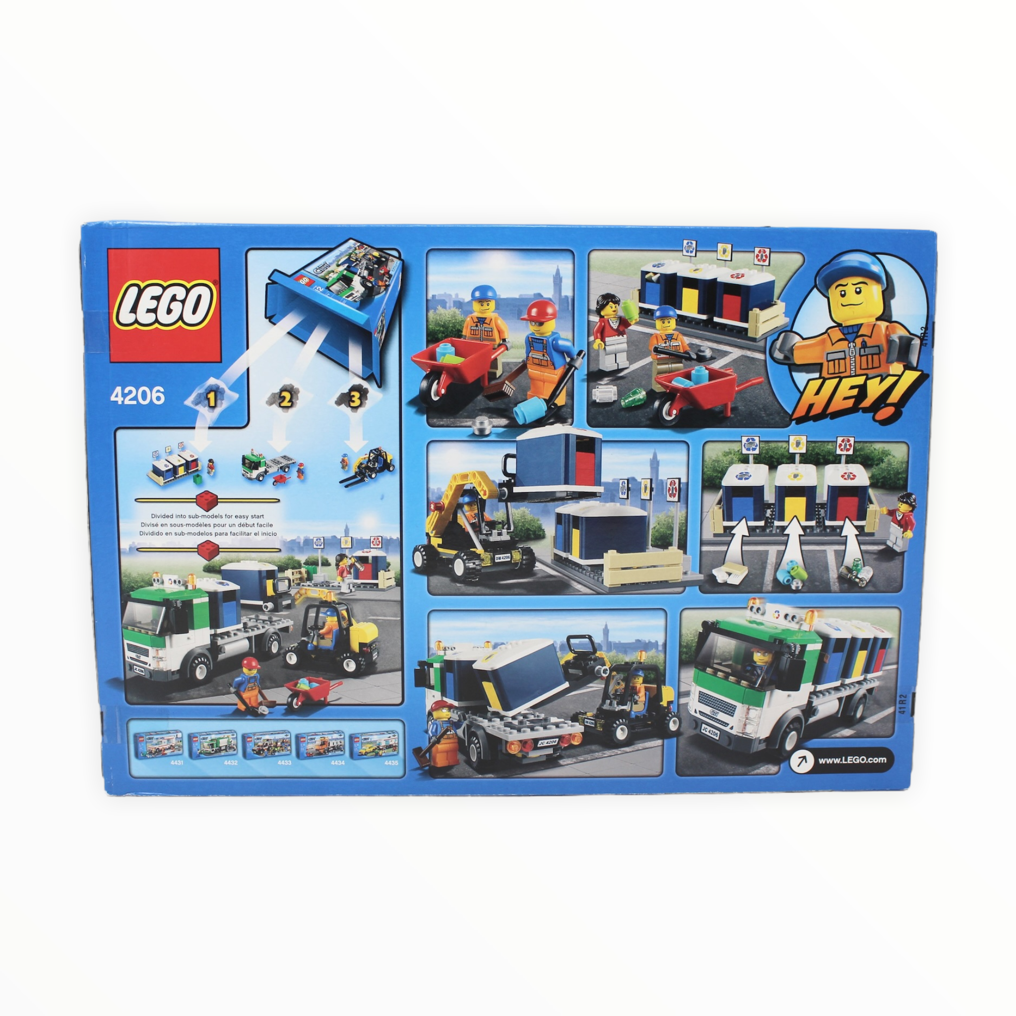 Retired Set 4206 City Recycling Truck