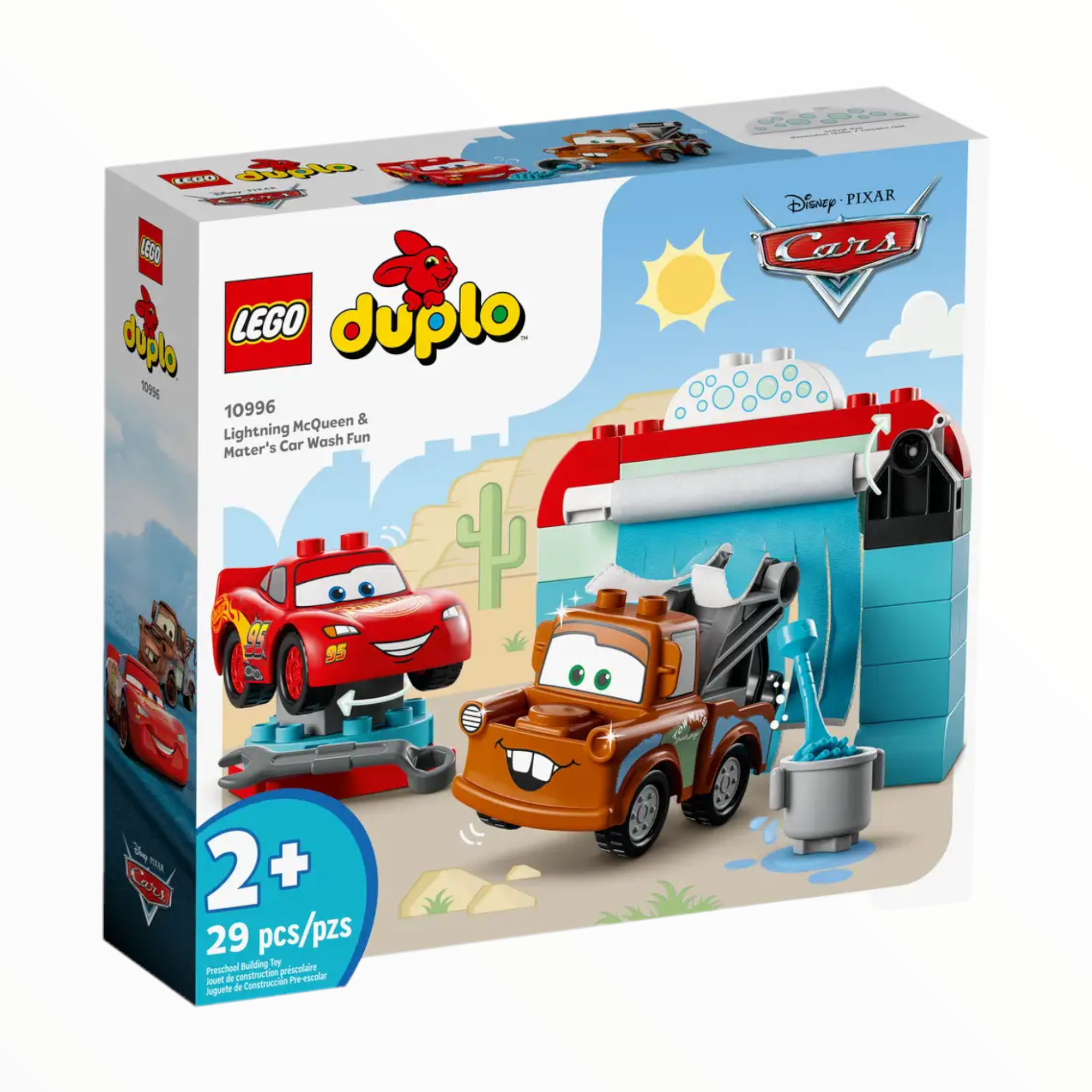 10996 Cars Lightning McQueen & Mater’s Car Wash Fun