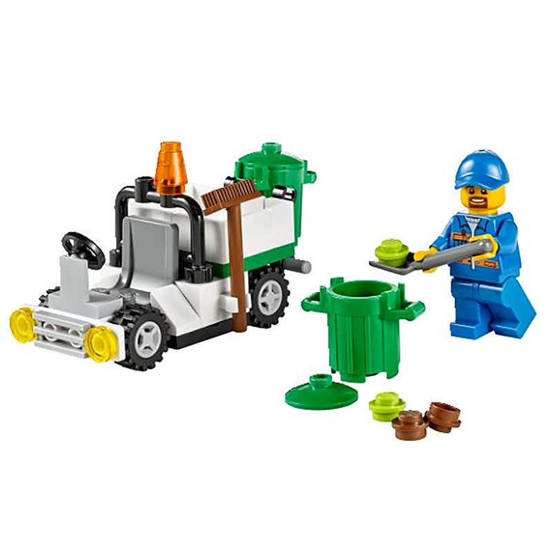 Polybag 30313 City Garbage Truck