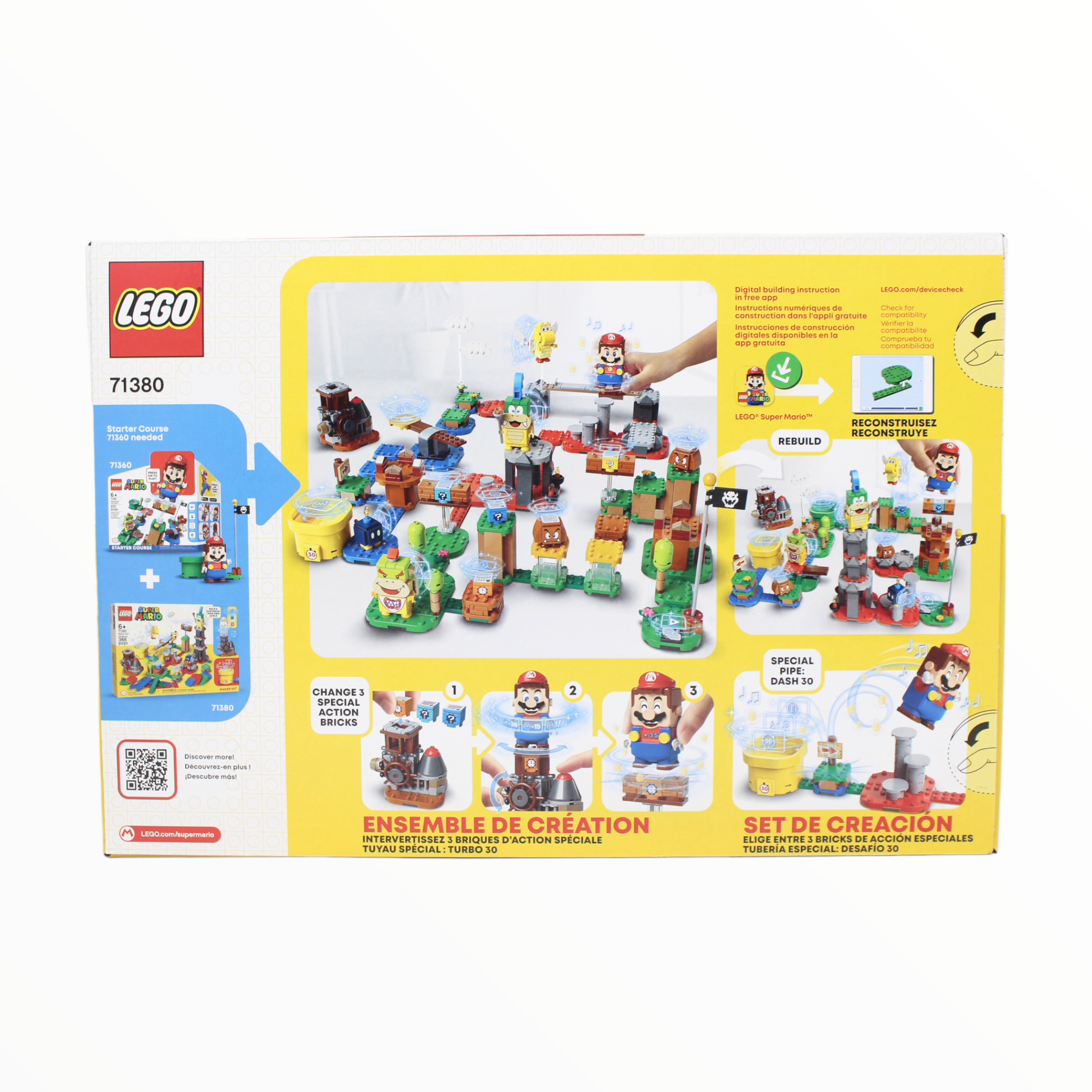 Retired Set 71380 Super Mario Master Your Adventure Maker Set