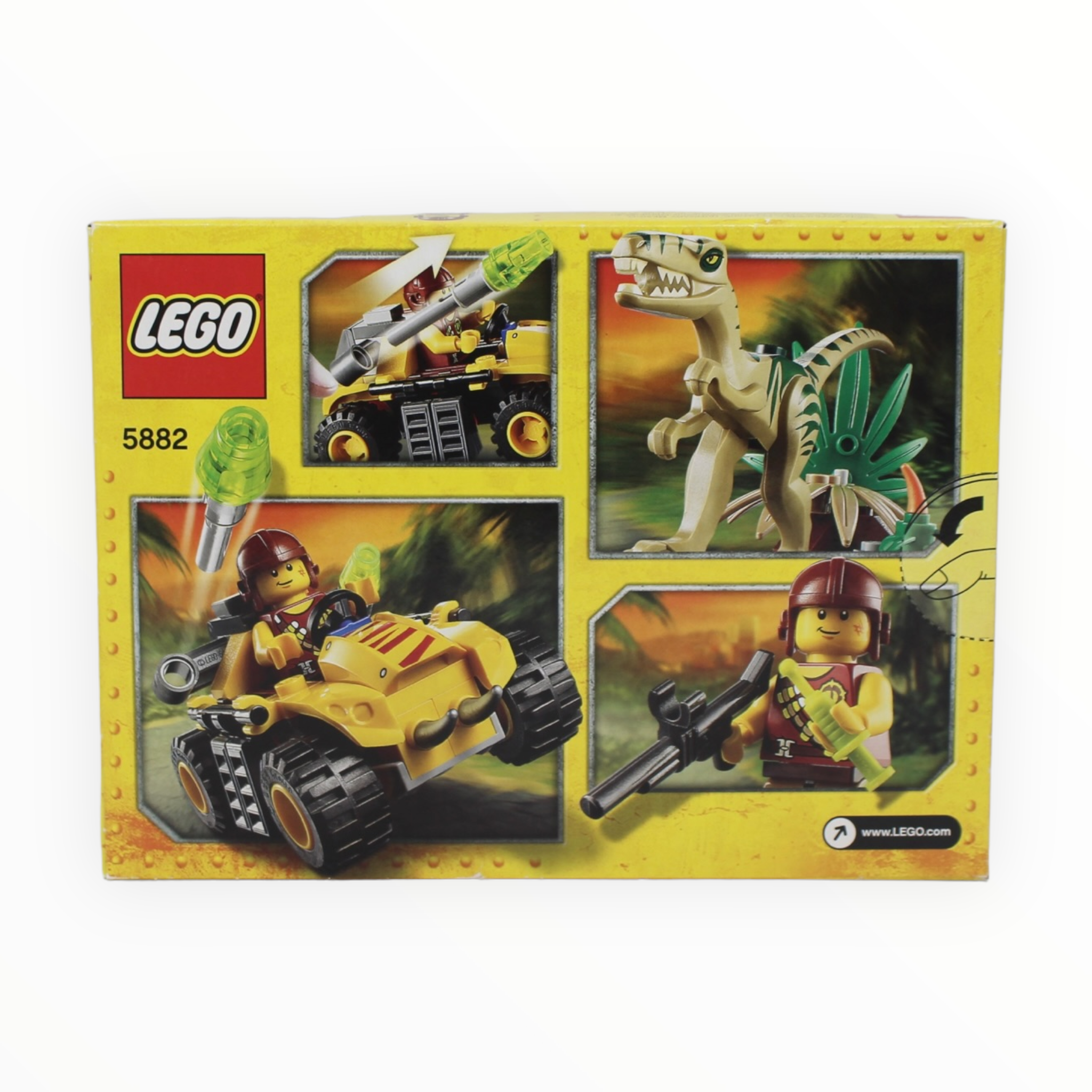 Retired Set 5882 Dino Ambush Attack