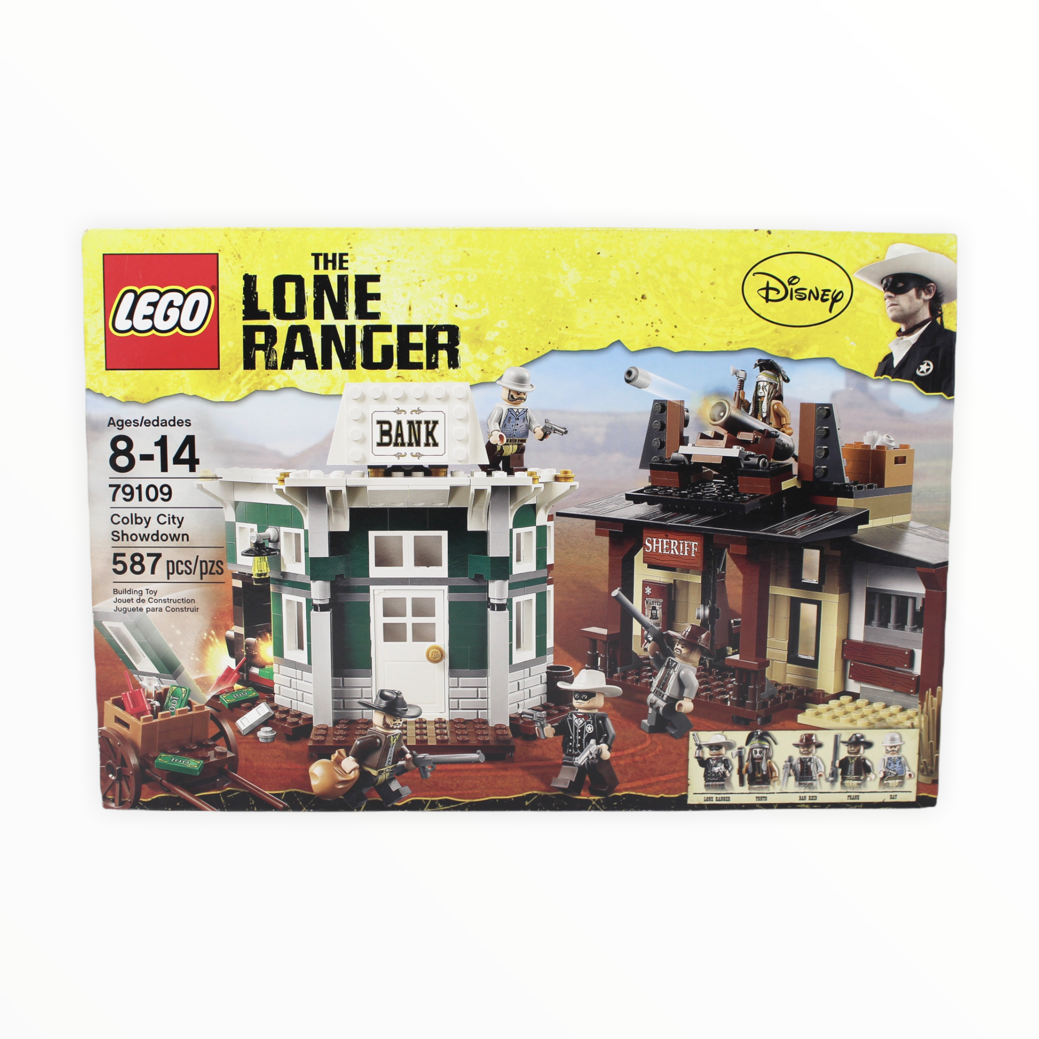 Retired Set 79109 The Lone Ranger Colby City Showdown