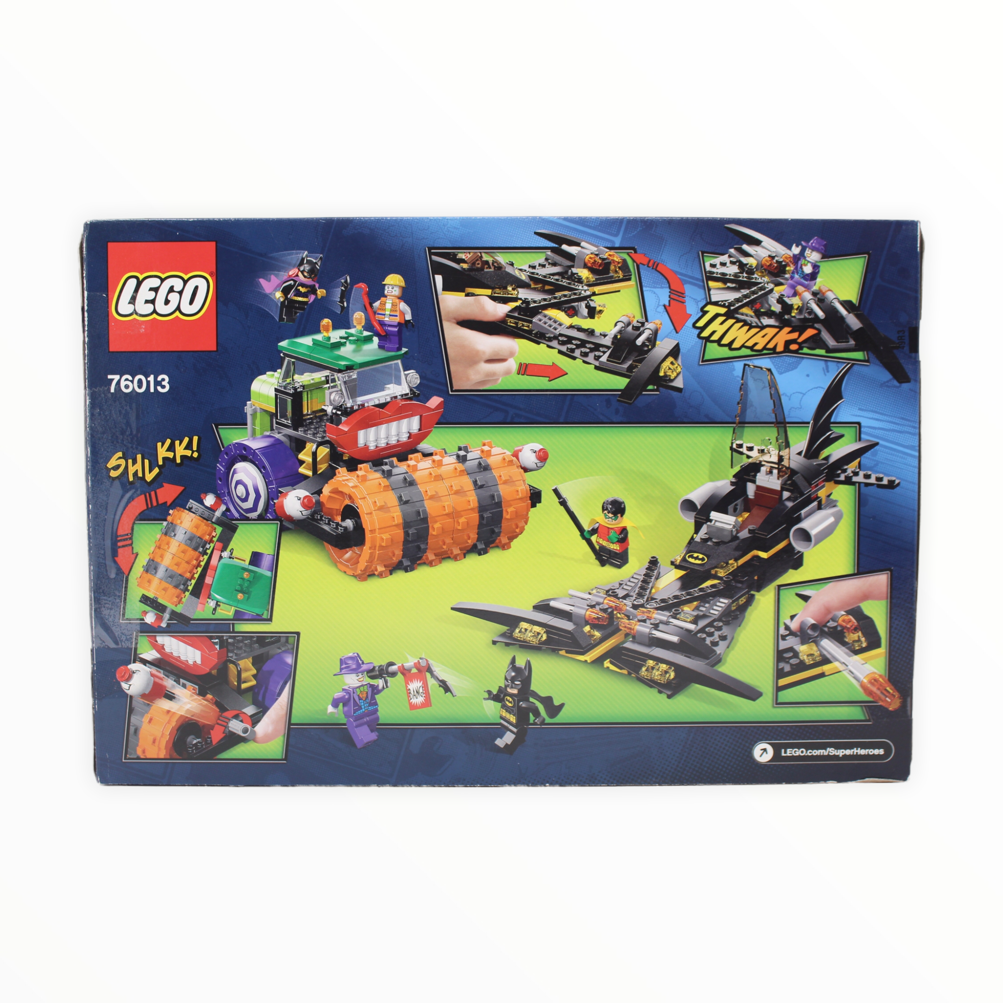 Certified Used Set 76013 DC Super Heroes Batman: The Joker Steam Roller