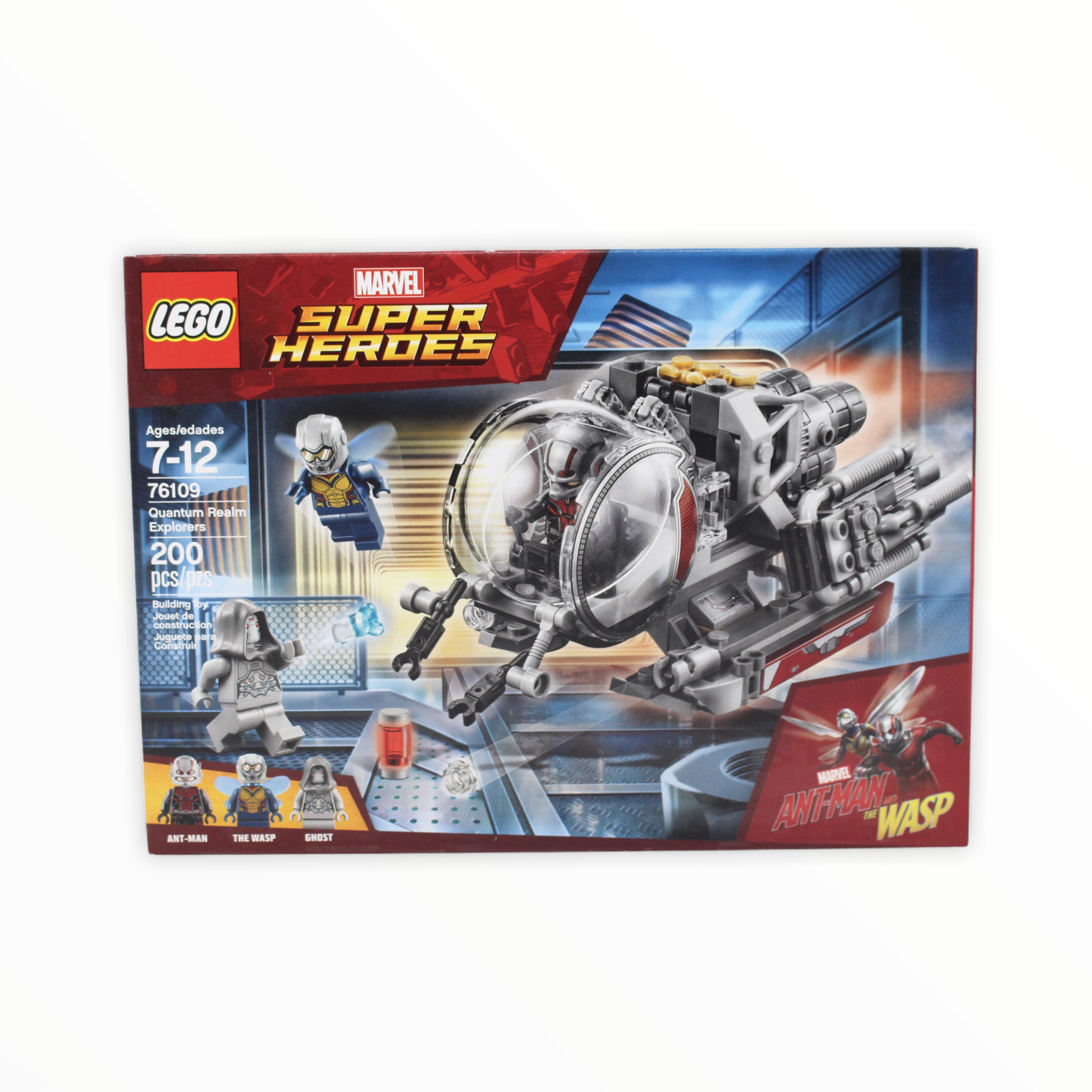 Retired Set 76109 Marvel Super Heroes Quantum Realm Explorers