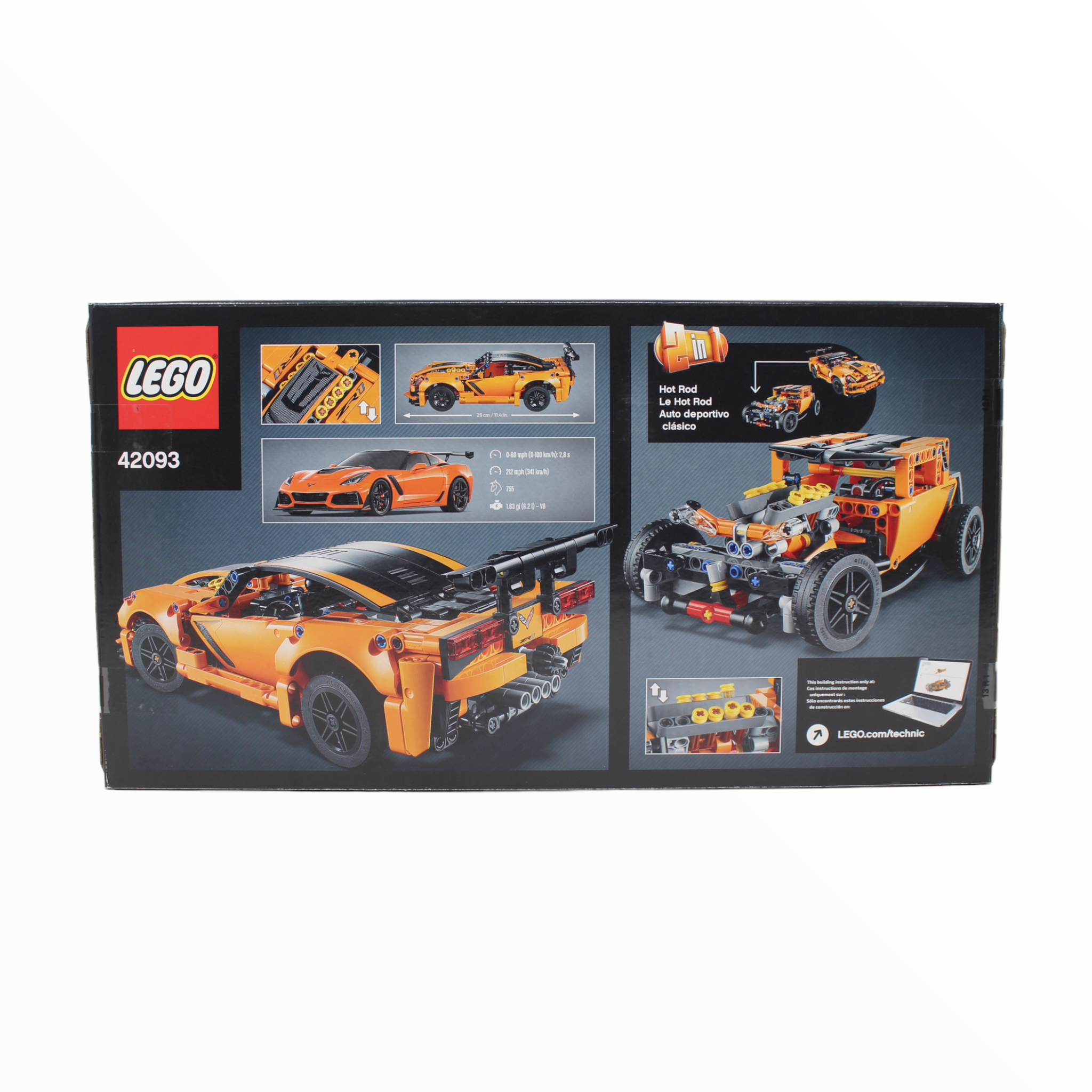 Retired Set 42093 Technic Chevrolet Corvette ZR1
