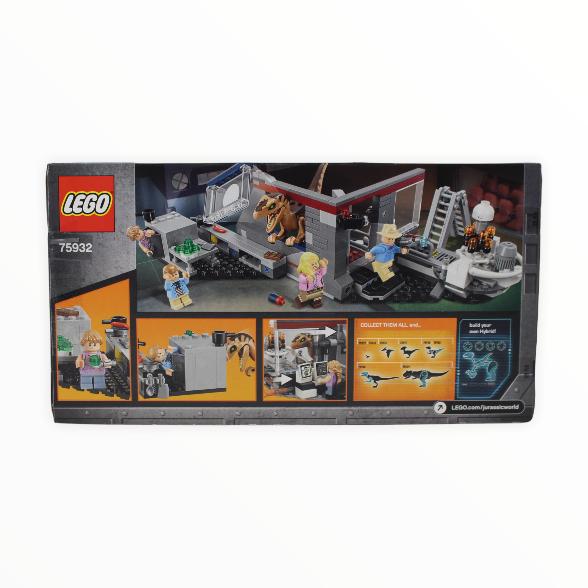 Certified Used Set 75932 Jurassic Park Velociraptor Chase