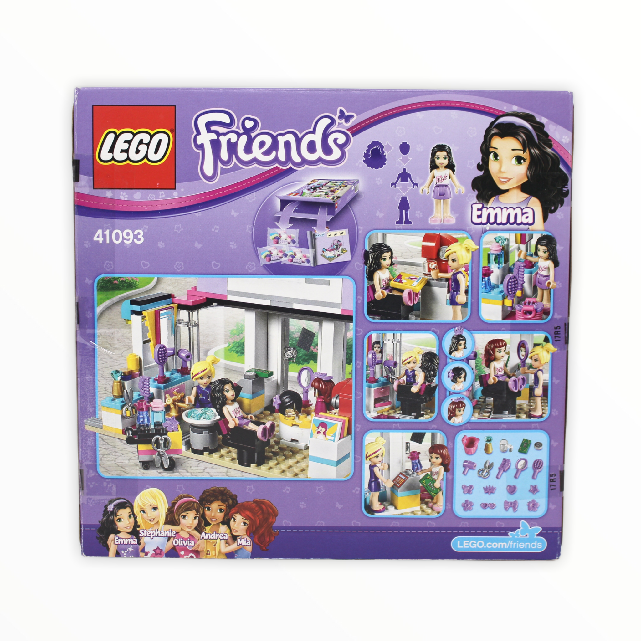 Certified Used Set 41093 Friends Heartlake Hair Salon