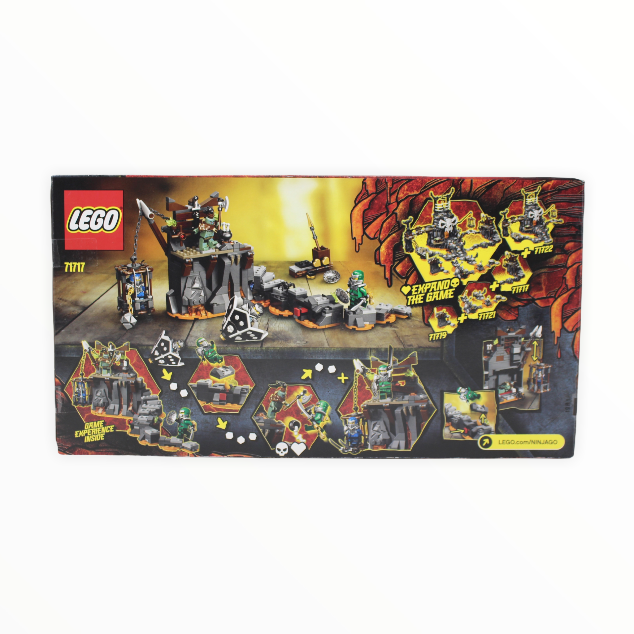 Retired Set 71717 Ninjago Journey to the Skull Dungeons