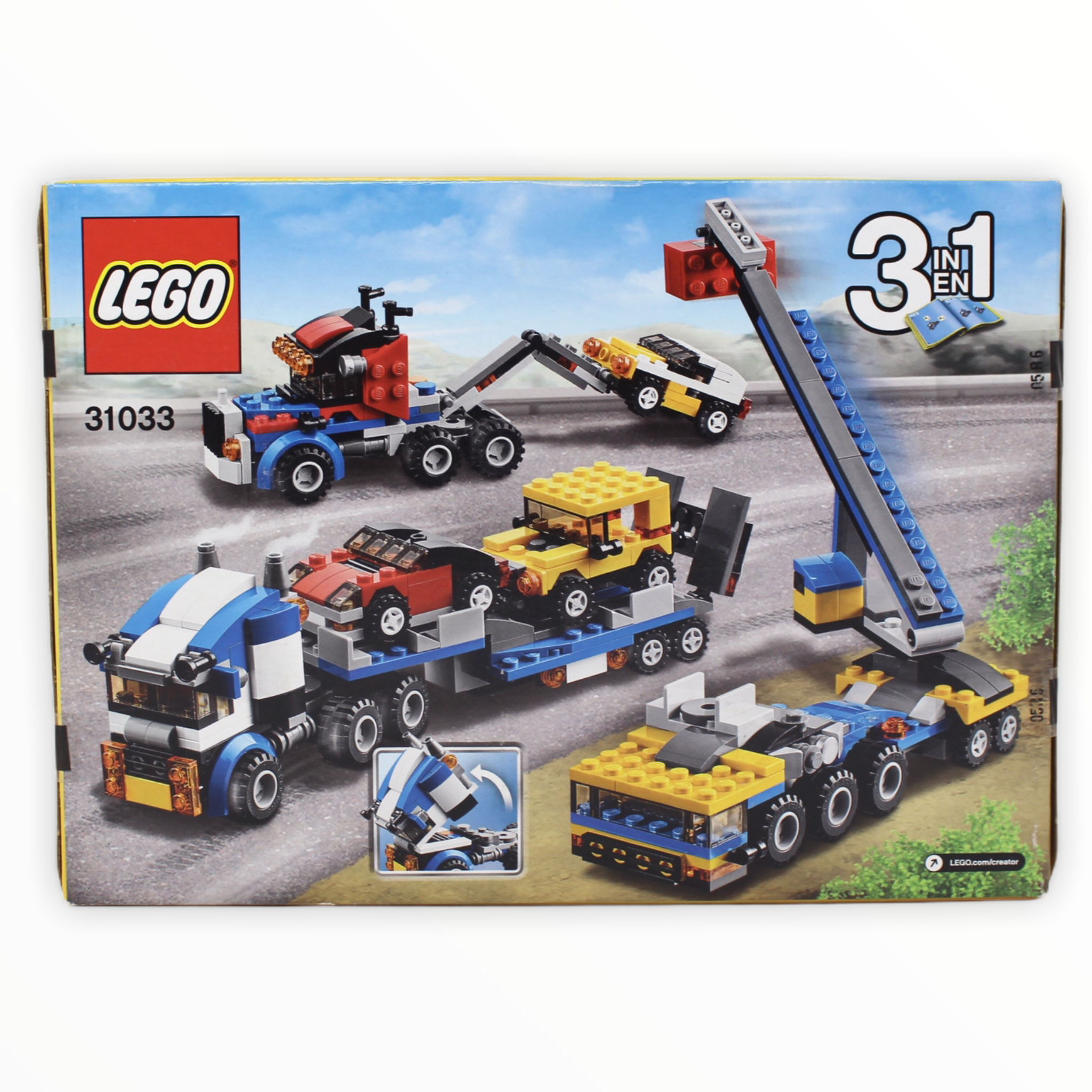 Retired Set 31033 Creator Vehicle Transporter