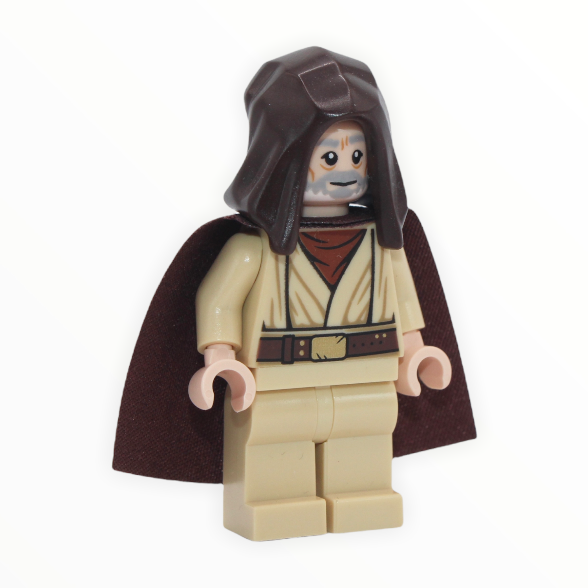 Ben Kenobi (dark brown hood, stiff cape, 2019)