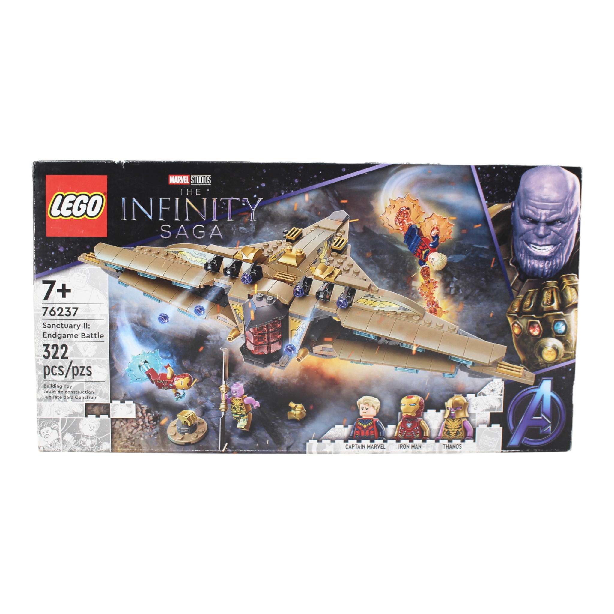 Certified Used Set 76237 Marvel The Infinity Saga Sanctuary II: Endgame Battle