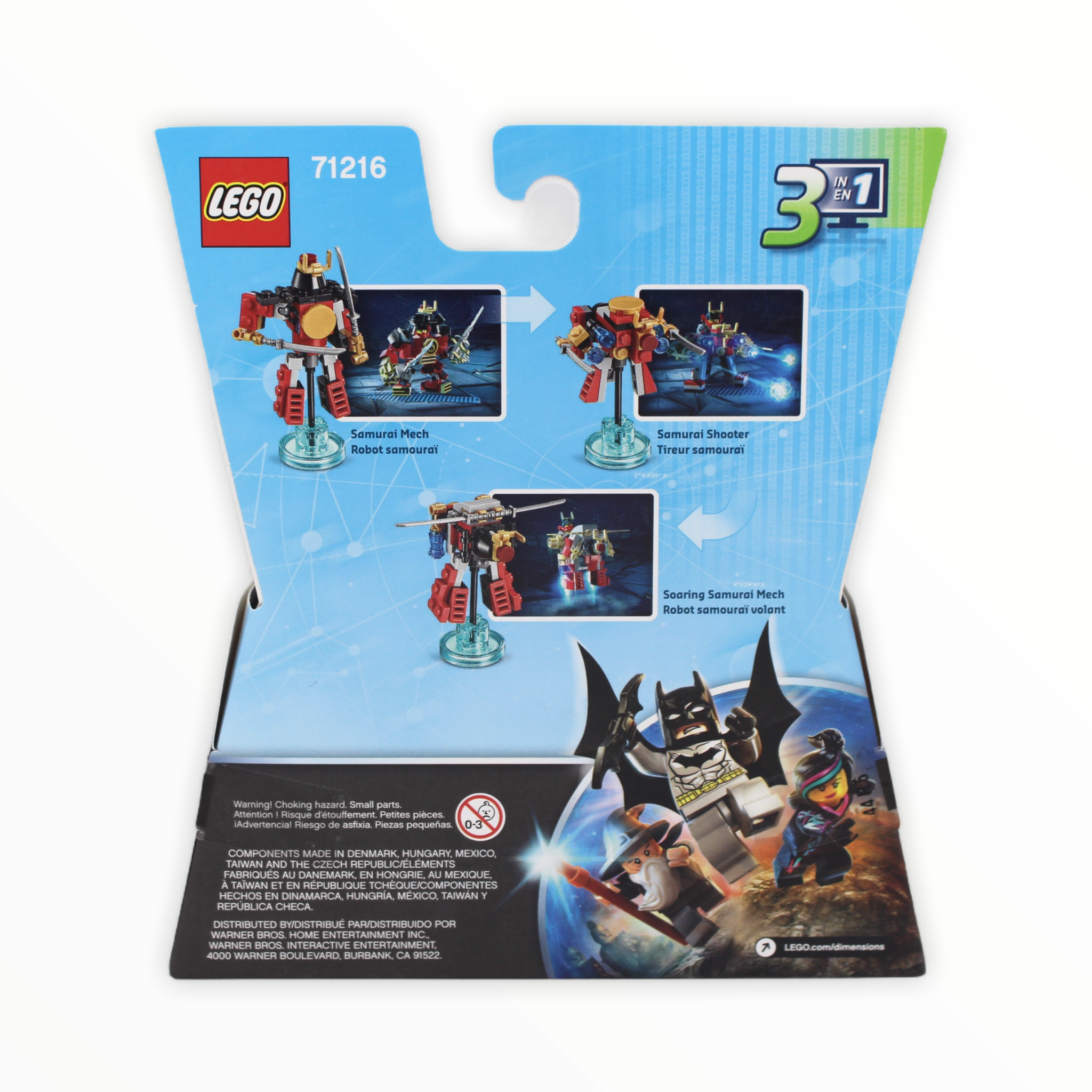 Retired Set 71216 Dimensions Fun Pack - Ninjago Nya and Samurai Mech