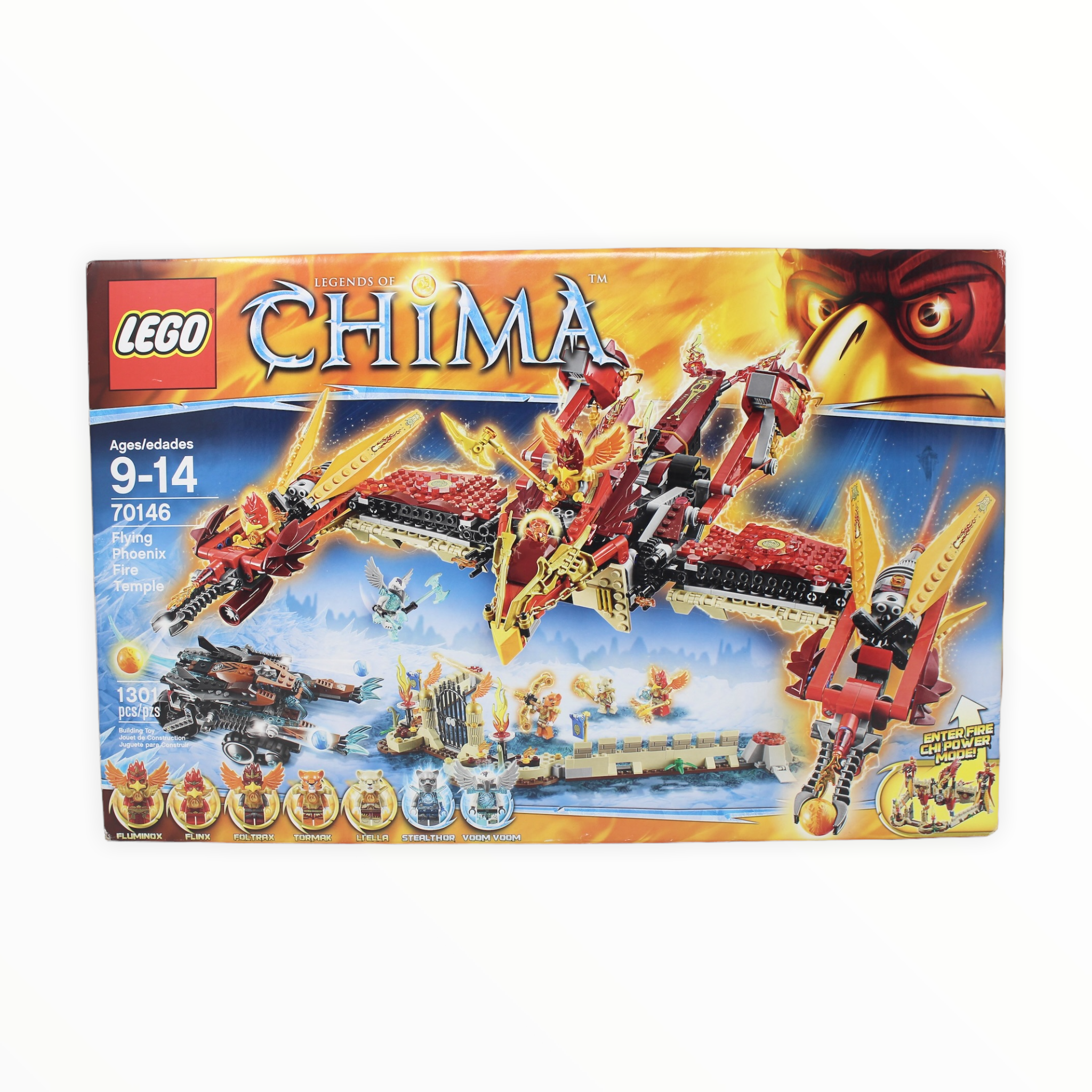 Lego chima best sale phoenix fire temple