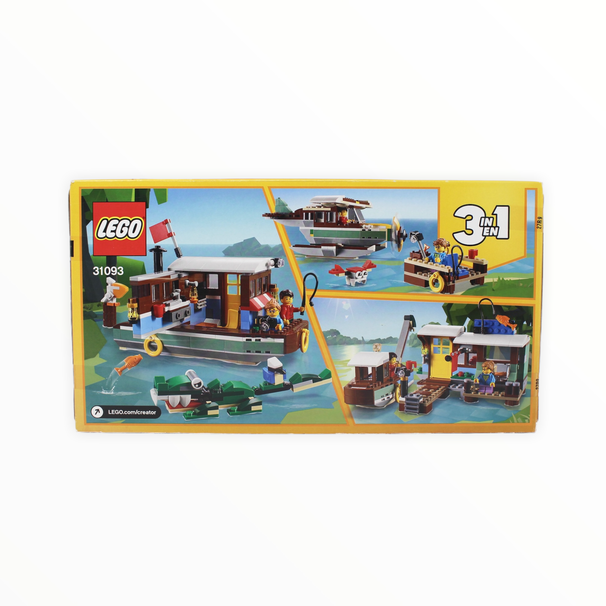 Retired Set 31093 Creator Riverside Houseboat