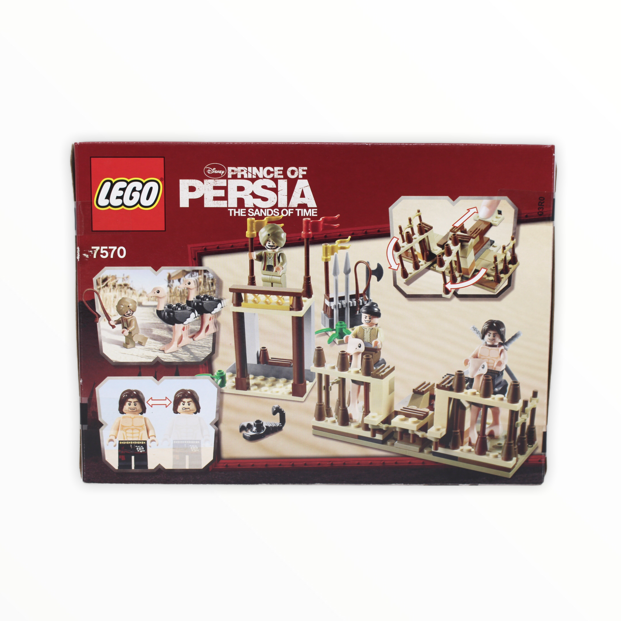 Retired Set 7570 Prince of Persia The Ostrich Race