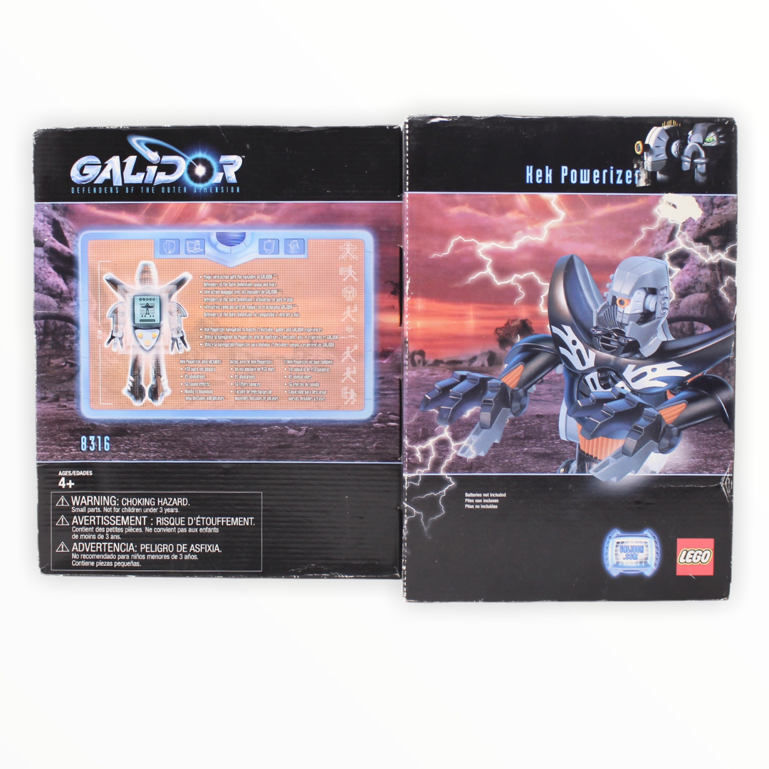 Retired Set 8316 Galidor Kek Powerizer