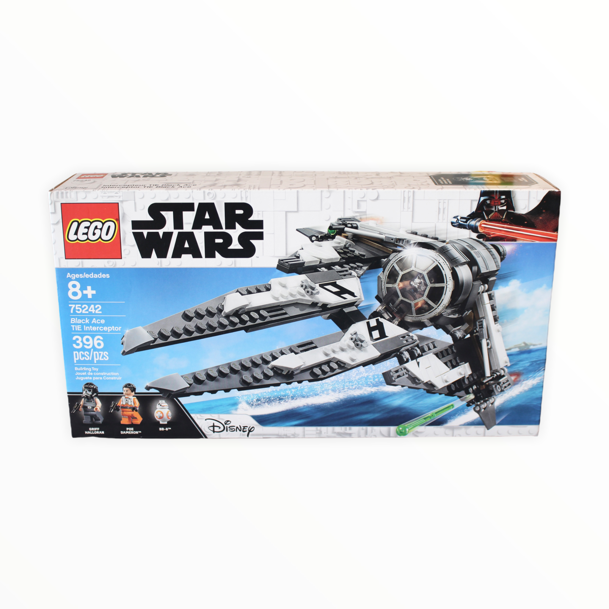 Retired Set 75242 Star Wars Black Ace TIE Interceptor