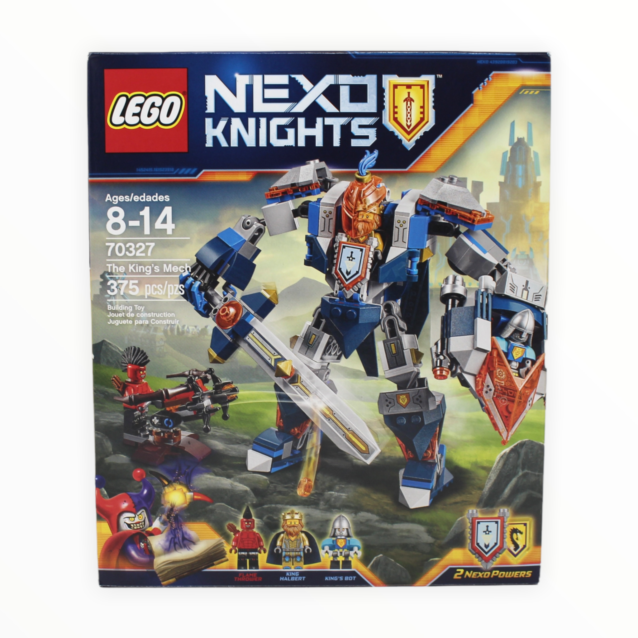 Certified Used Set 70327 Nexo Knights The King’s Mech