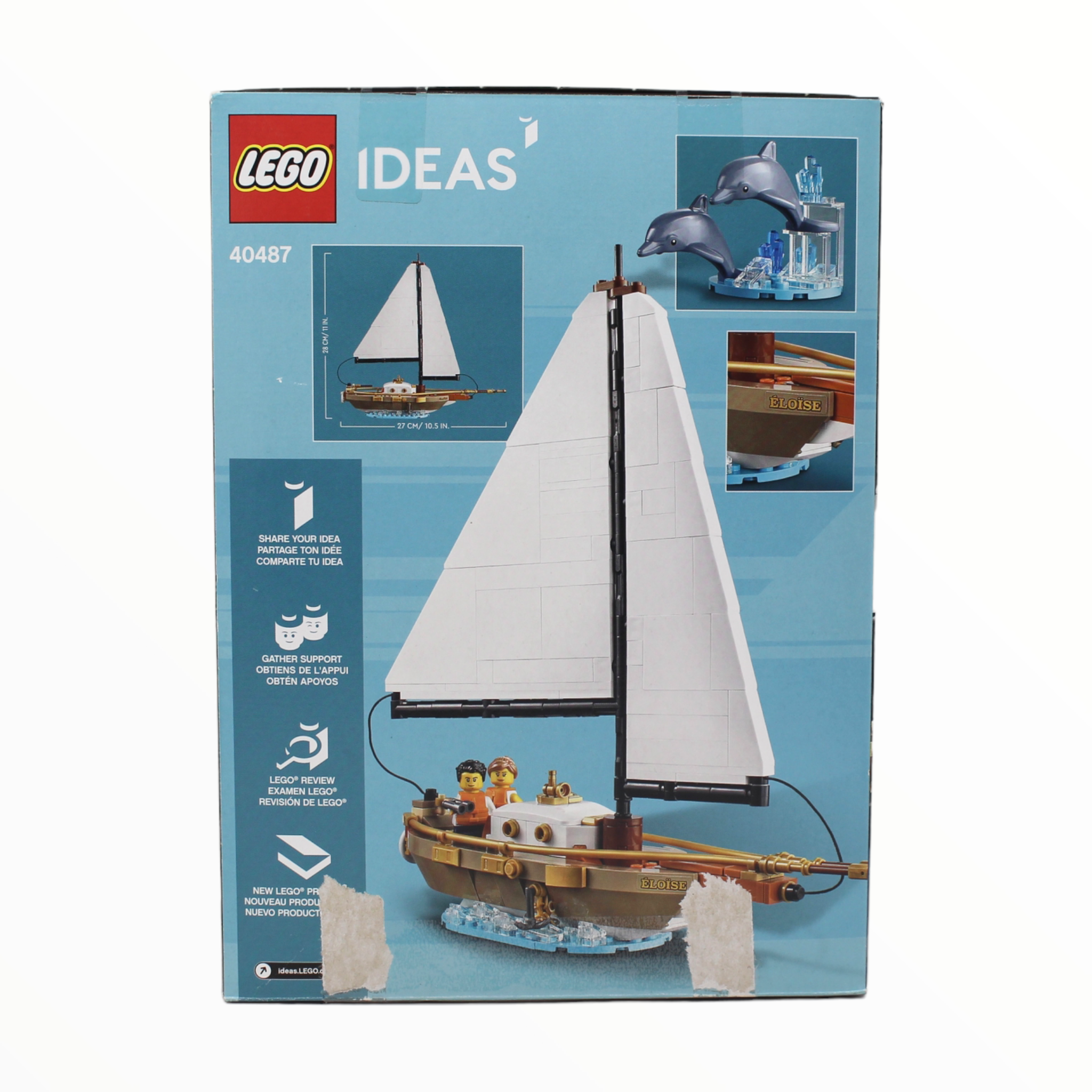 Certified Used Set 40487 LEGO Ideas Sailboat Adventure