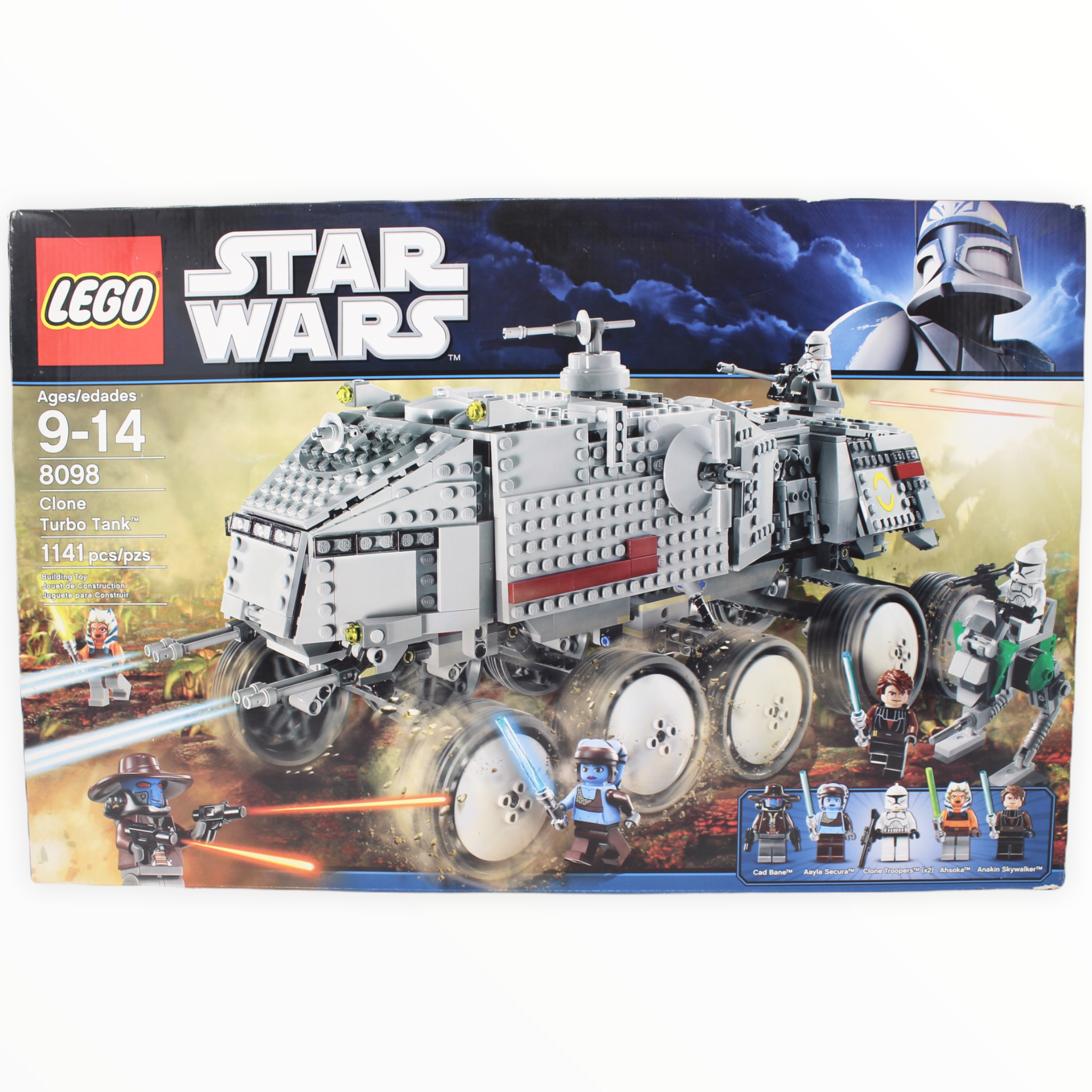 Retired Set 8098 Star Wars Clone Turbo Tank