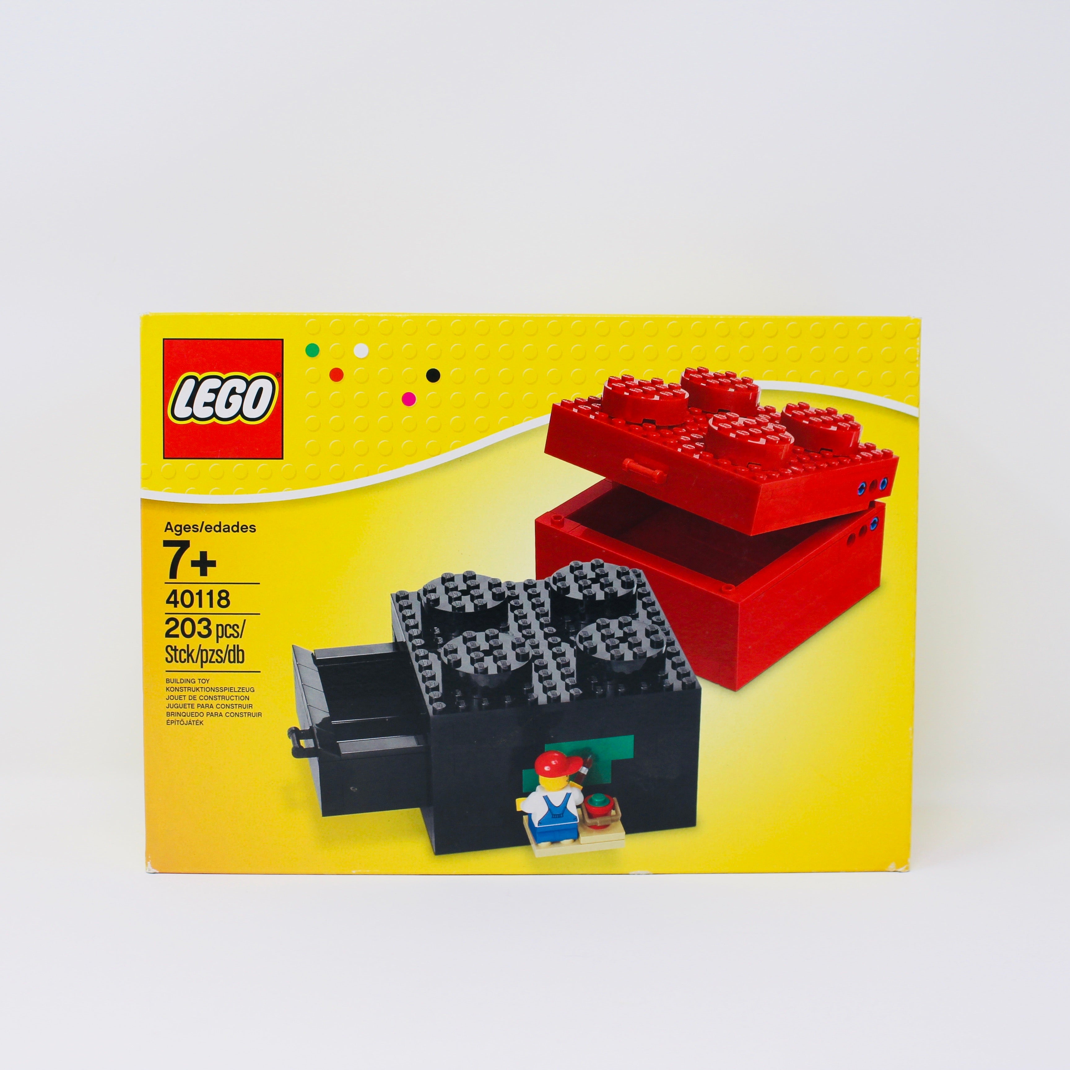Retired Set 40118 LEGO Buildable Brick Box 2x2