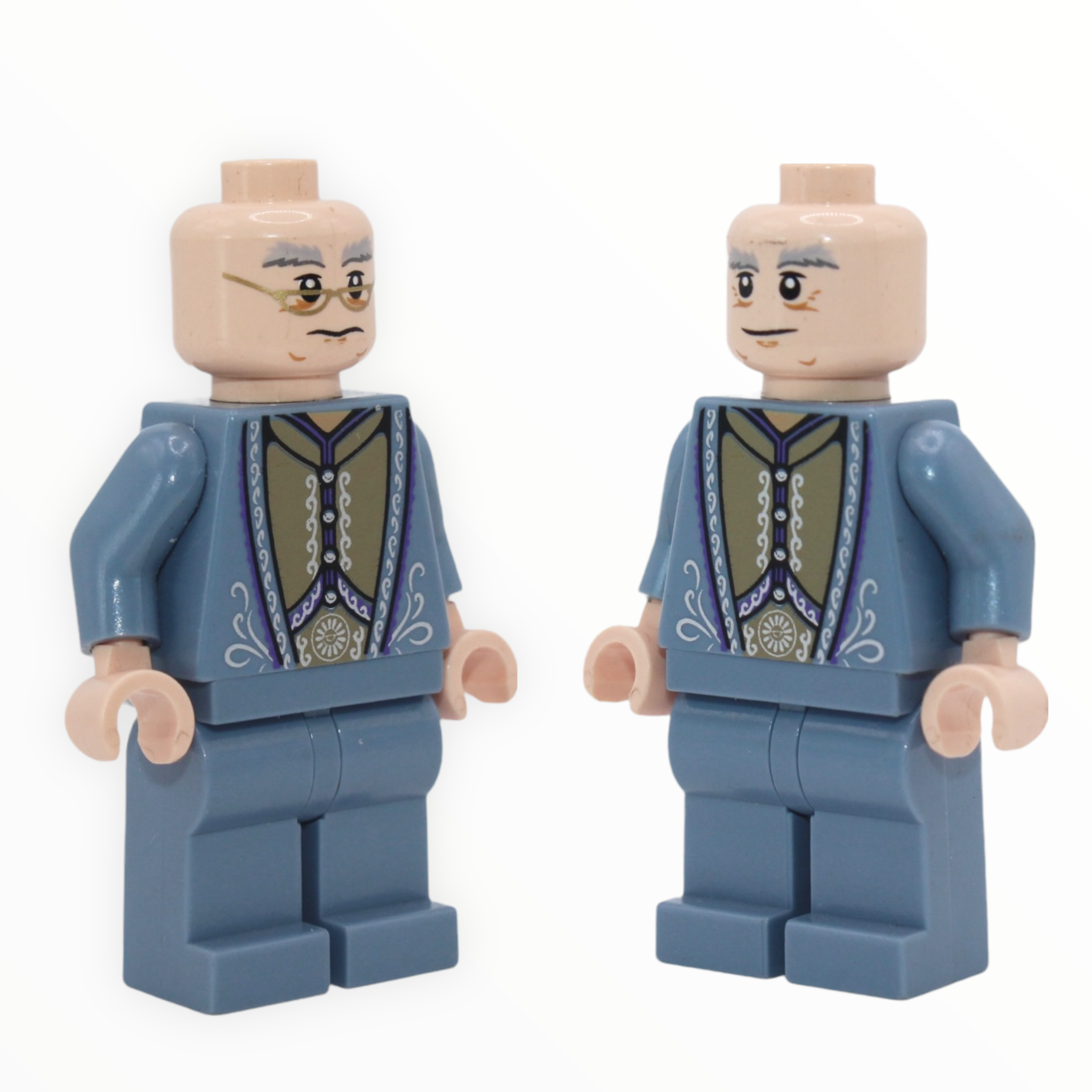 Professor Albus Dumbledore (sand blue outfit, silver embroidery, 2010)