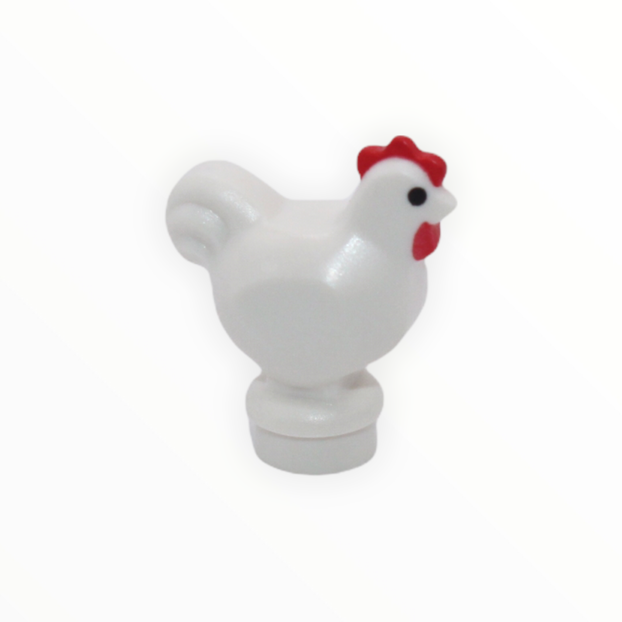White and Red Chicken