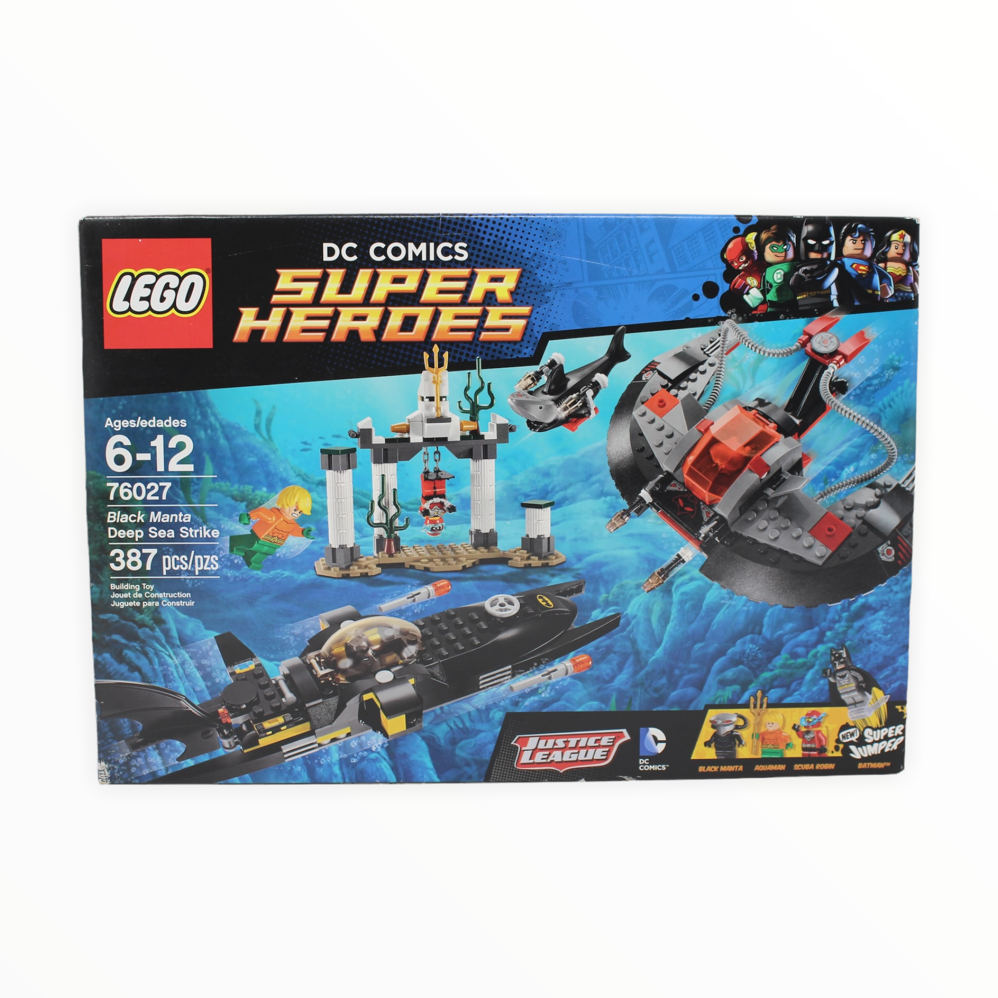 Retired Set 76027 DC Super Heroes Black Manta Deep Sea Strike