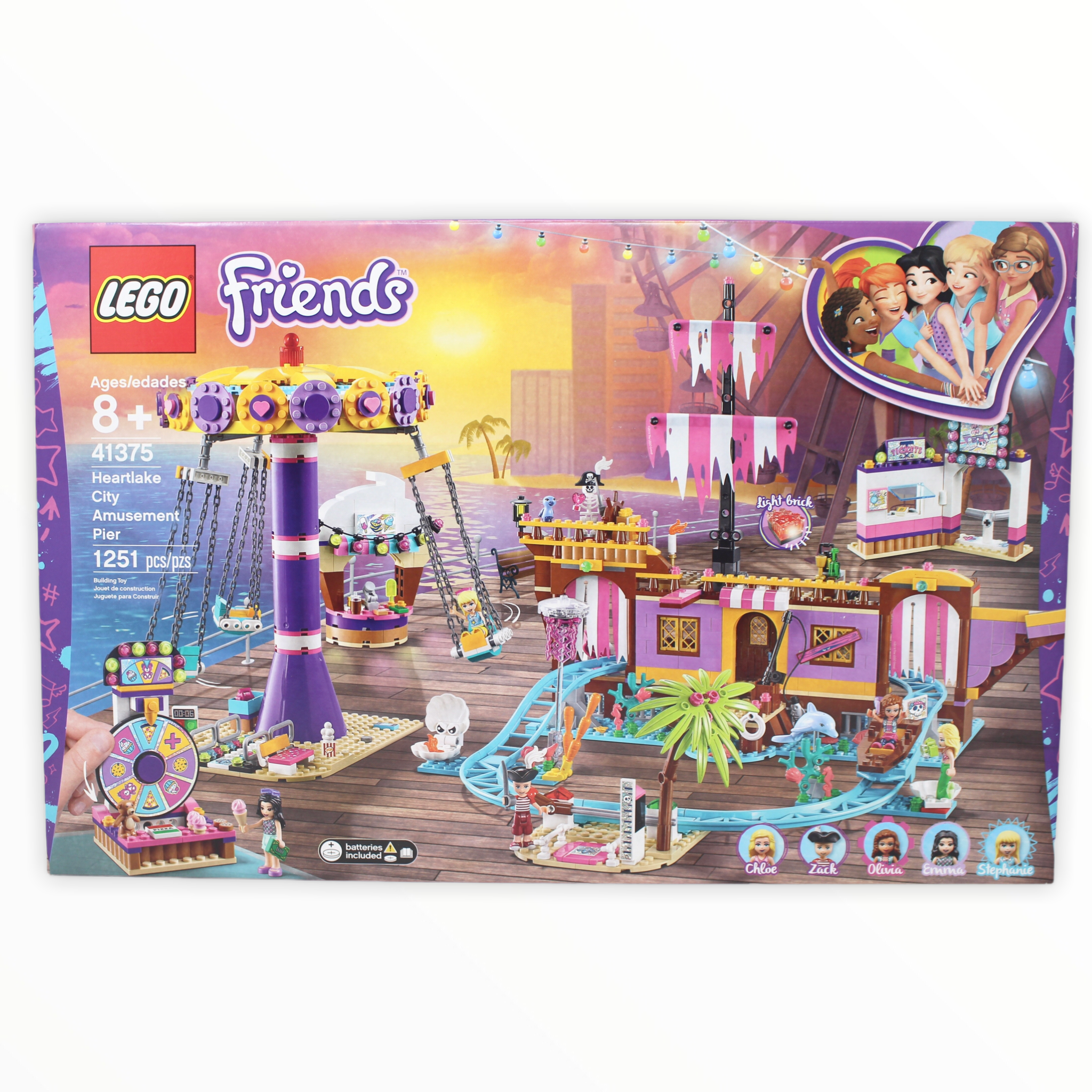 Retired Set 41375 Friends Heartlake City Amusement Pier
