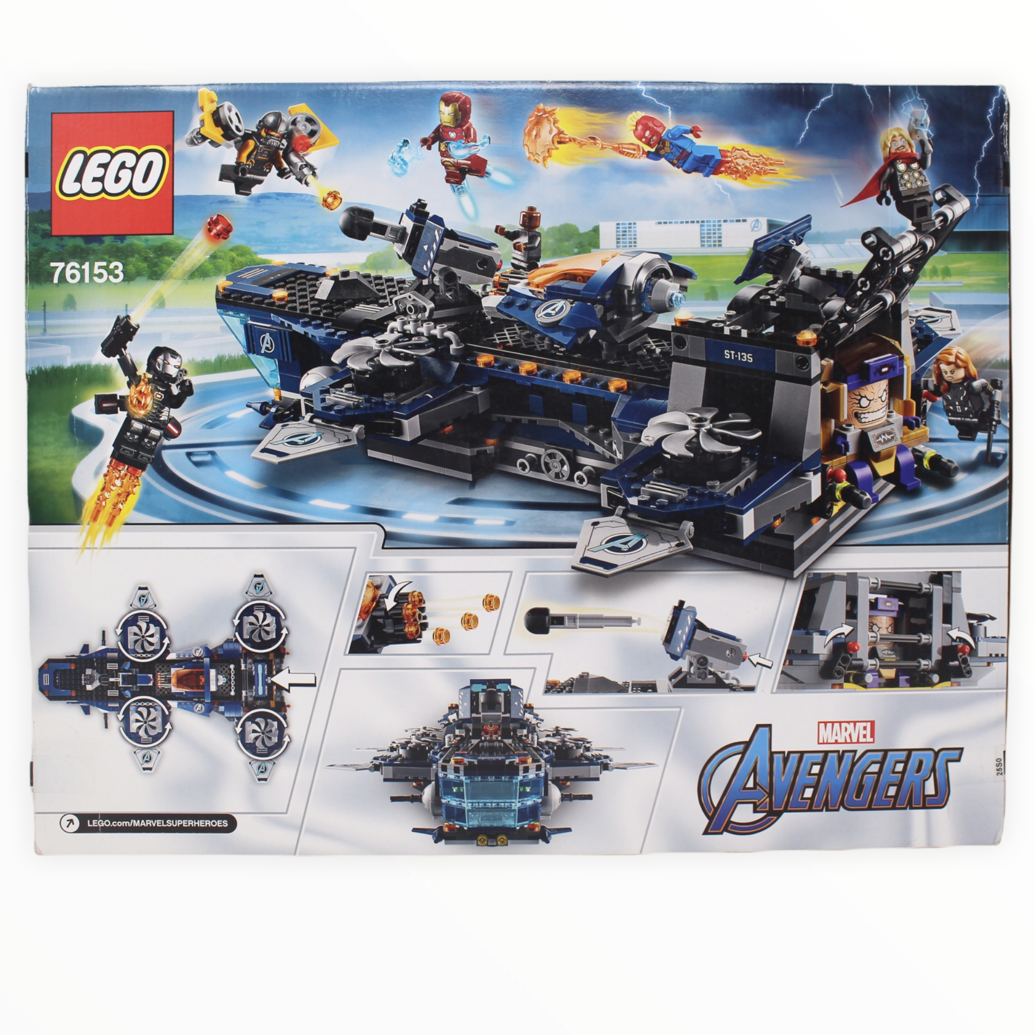 Retired Set 76153 Avengers Helicarrier