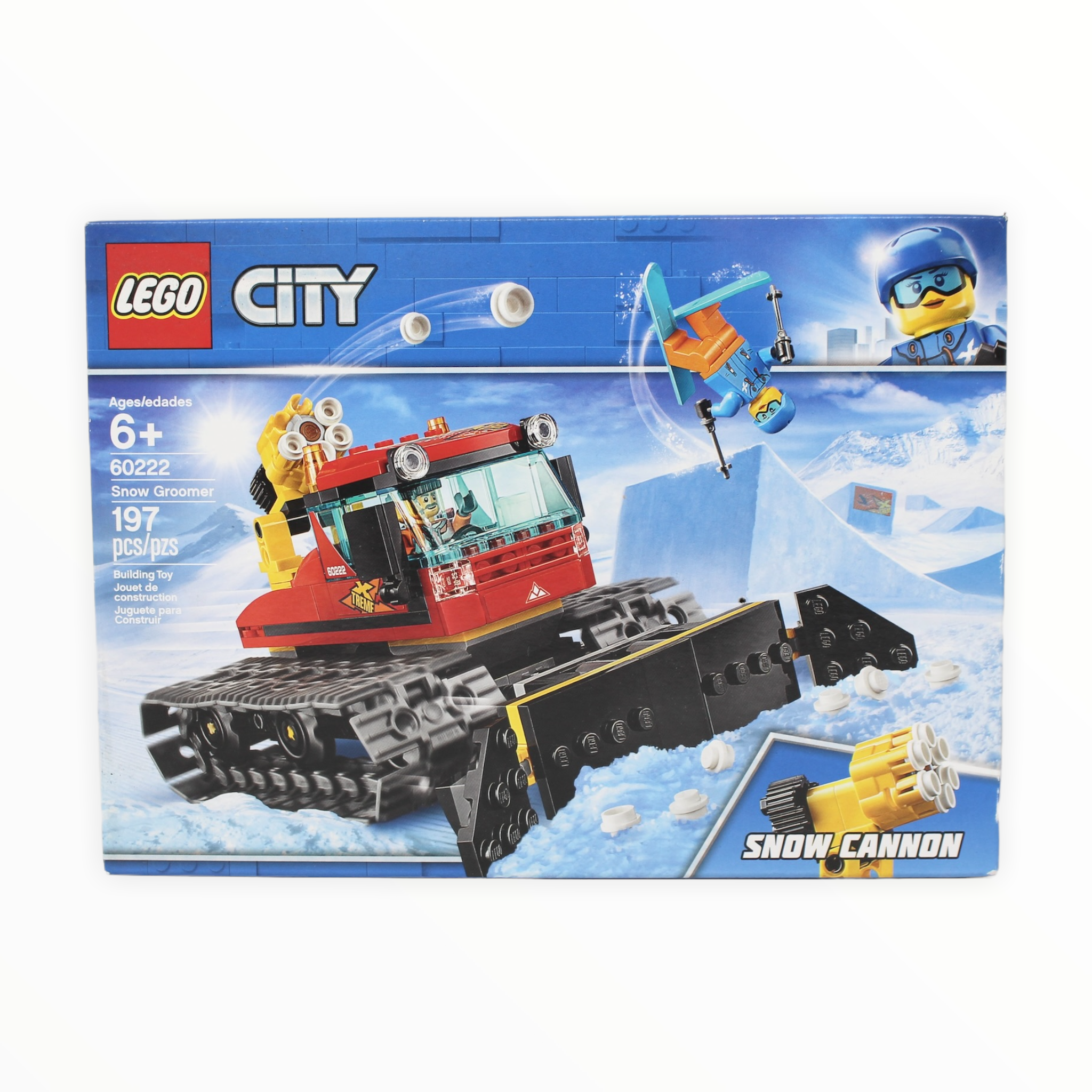 Retired Set 60222 City Snow Groomer