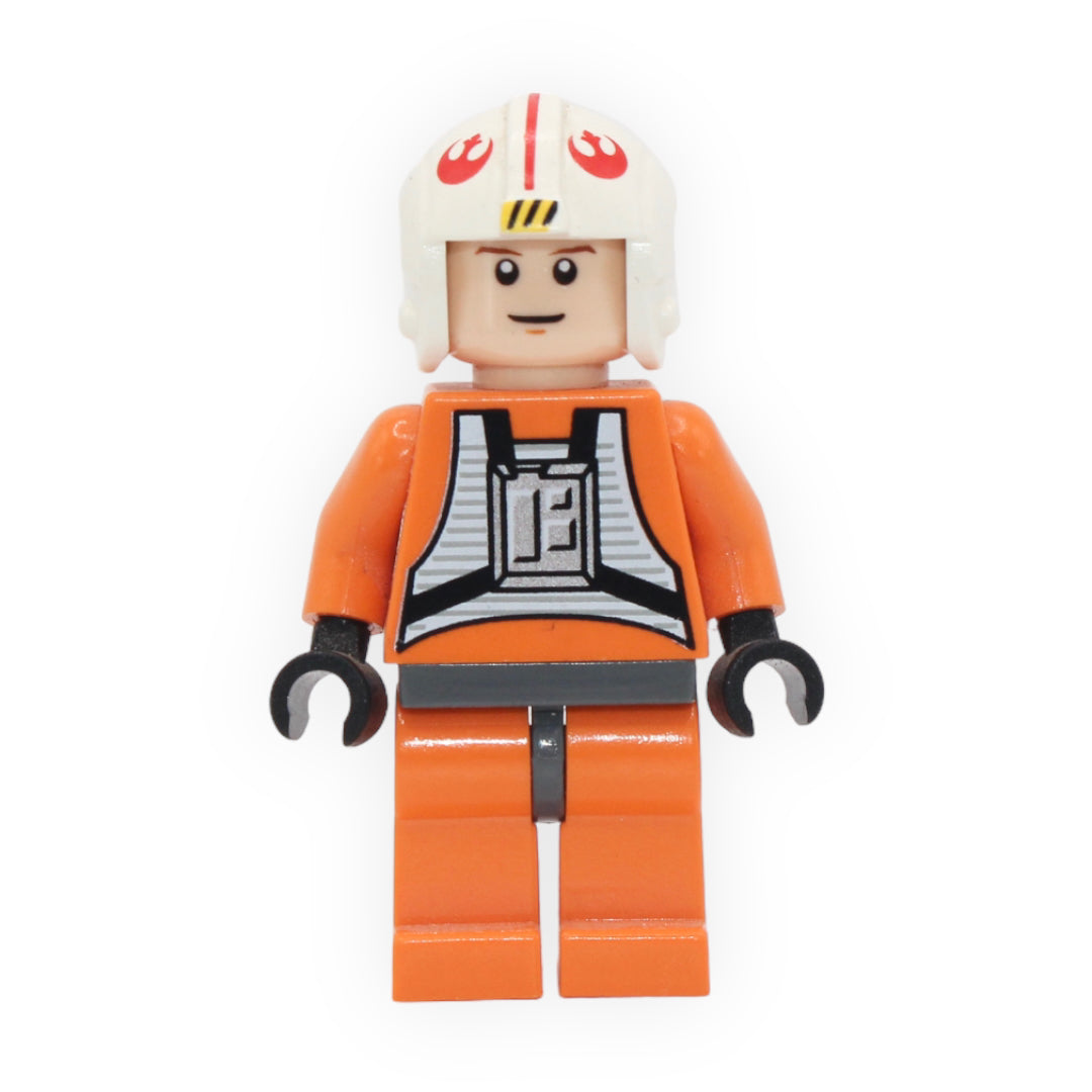 Luke Skywalker (Pilot, light nougat head, pupils, simple torso, 2006)