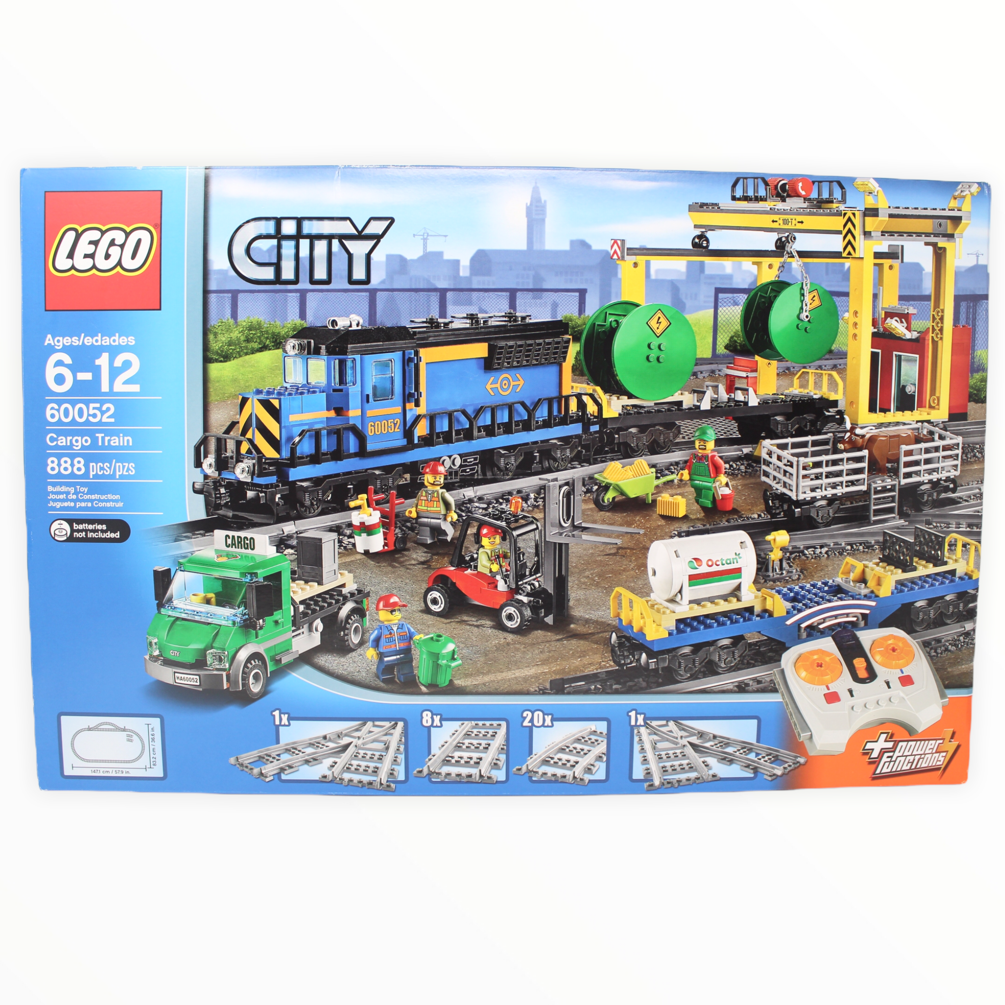 Lego city discount cargo train set