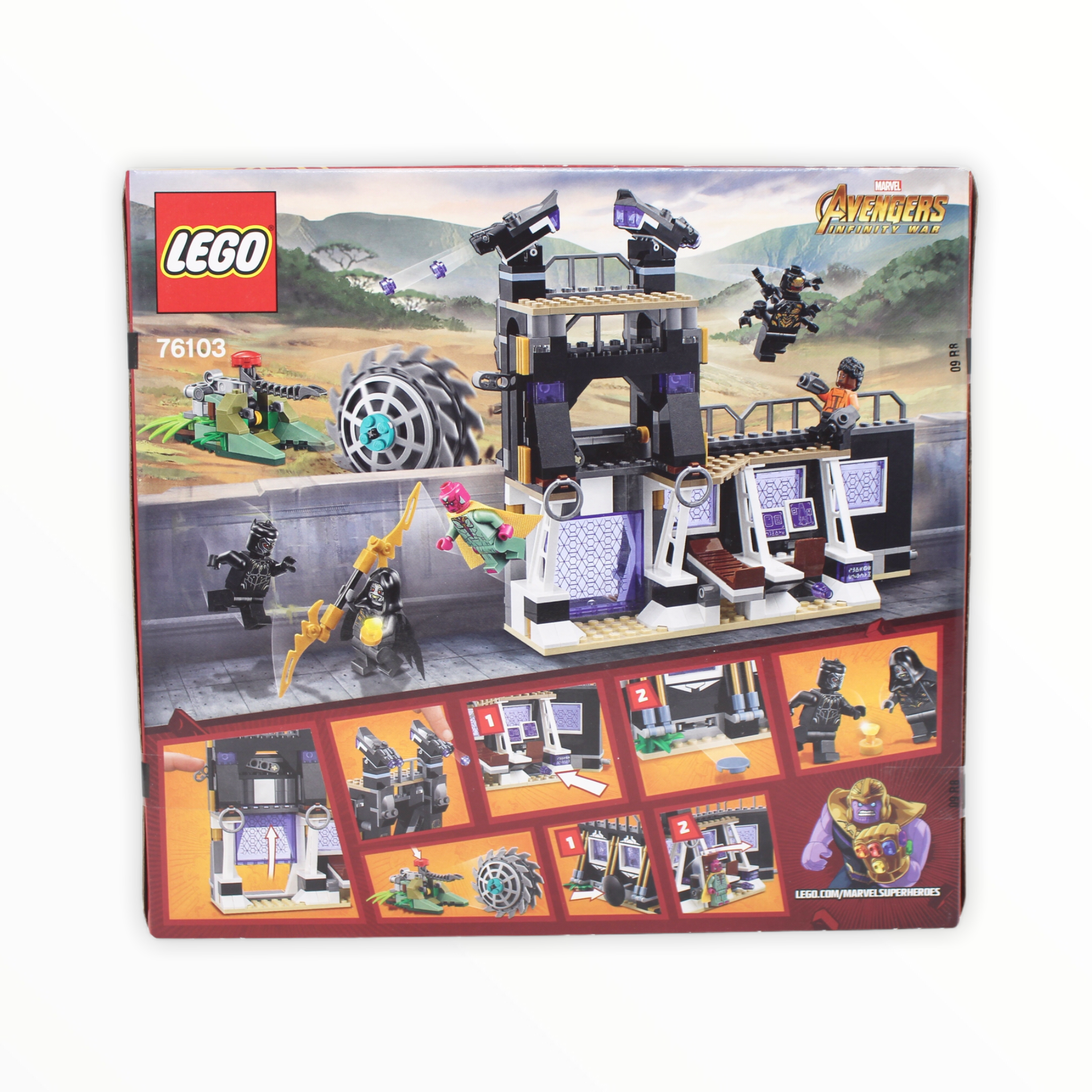 Retired Set 76103 Marvel Super Heroes Corvus Glaive Thresher Attack