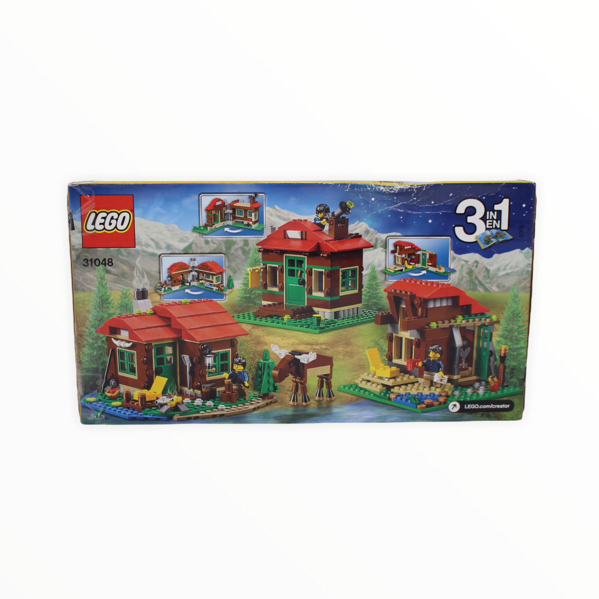 Certified Used Set 31048 Creator Lakeside Lodge