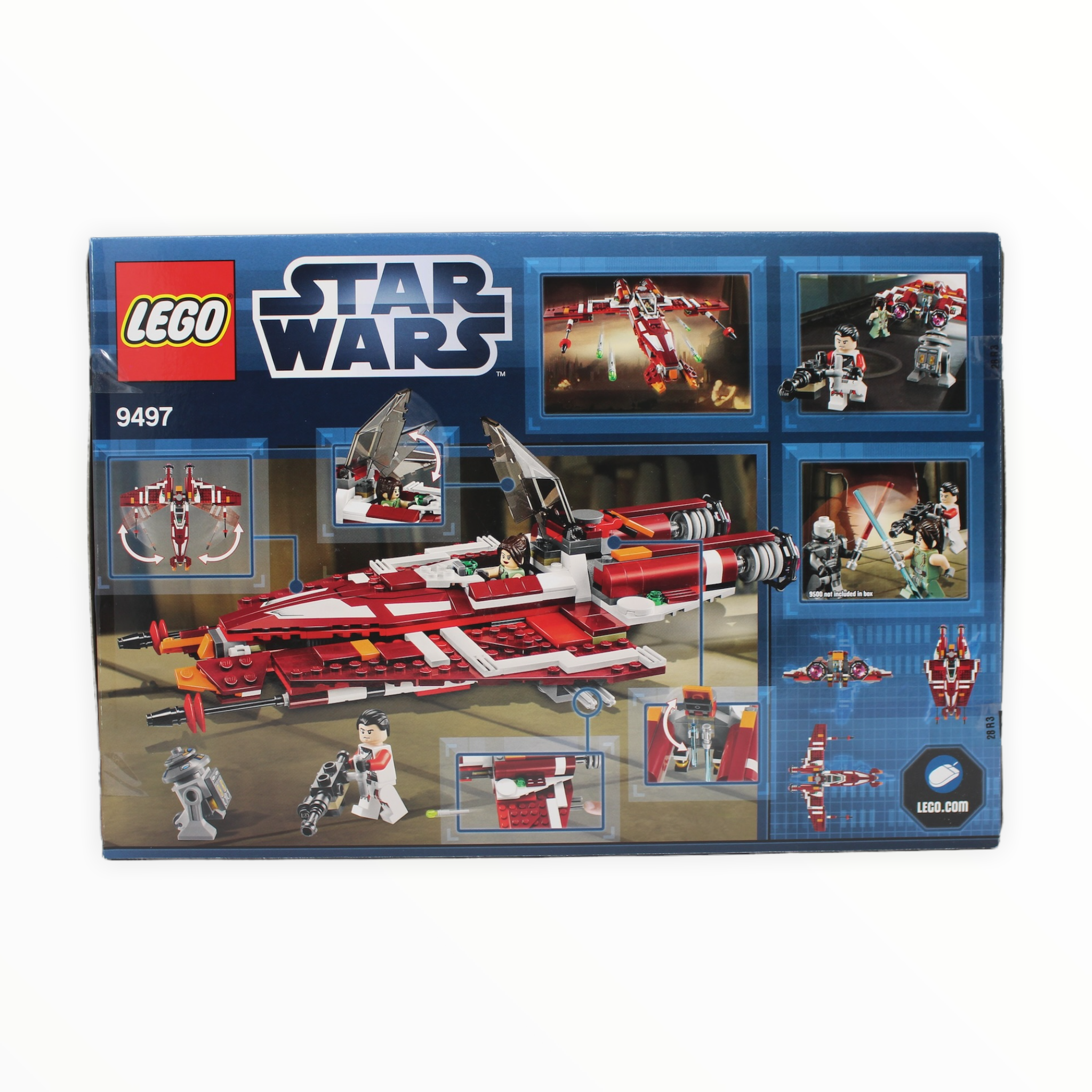 Retired Set 9497 Star Wars Republic Striker-class Starfighter