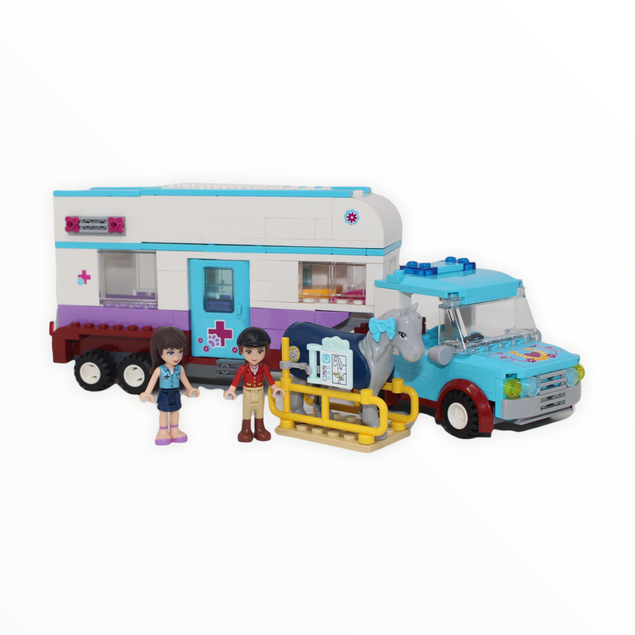 Lego horse top vet trailer