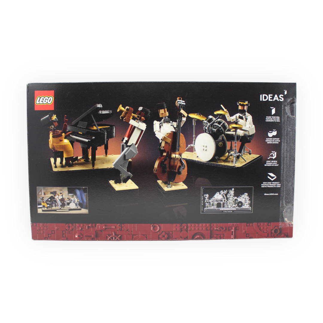 Certified Used Set 21334 LEGO Ideas Jazz Quartet (some bags opened, some bags sealed)