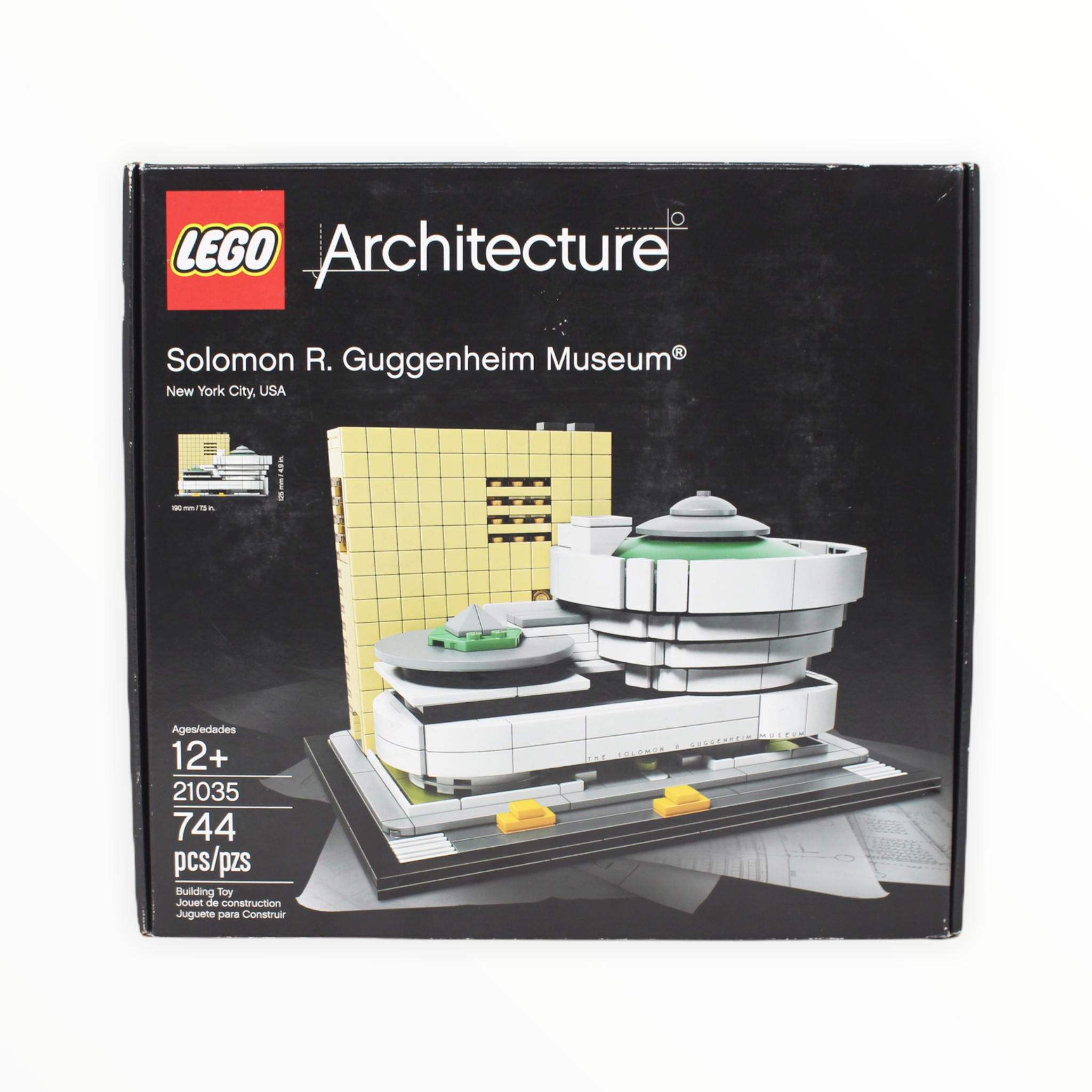 Certified Used Set 21035 Architecture Solomon R. Guggenheim Museum
