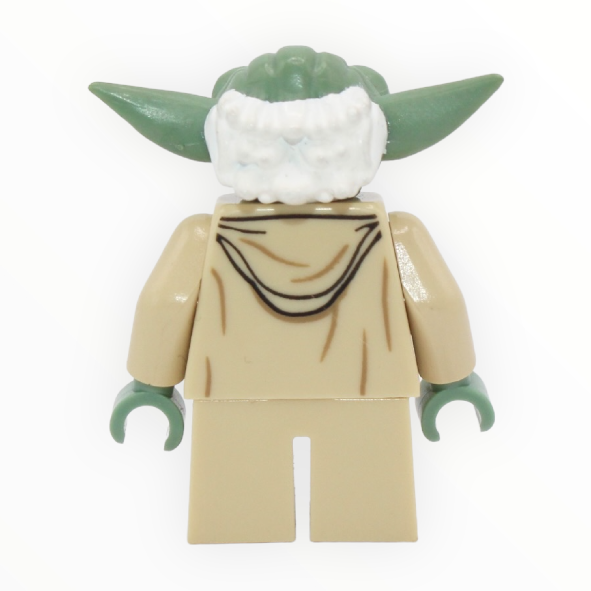 Yoda (Clone Wars, white hair, back printing)